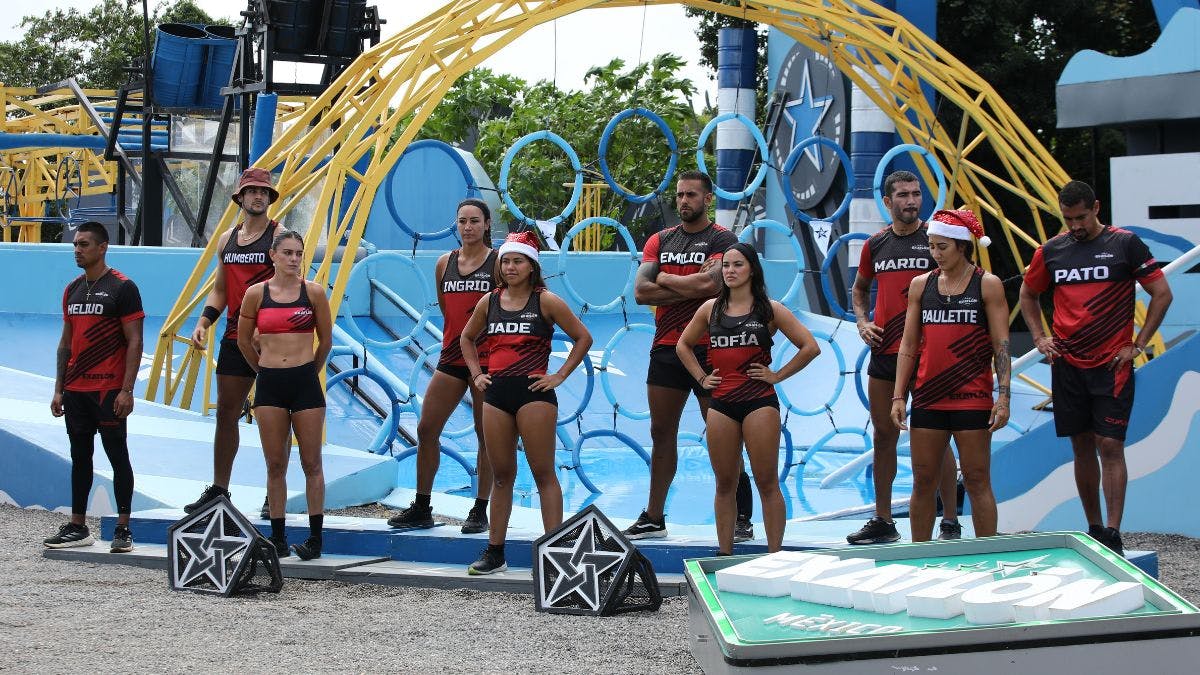 Exatlón | El equipo Rojo disfrutó de la Navidad