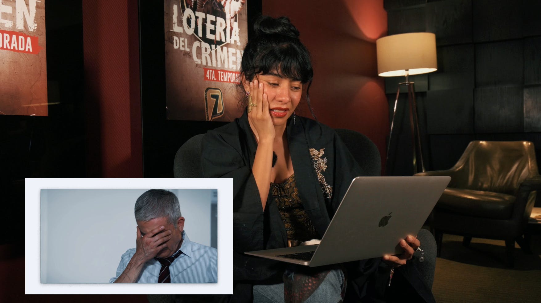 Lotería del Crimen 4: Los actores reaccionan a las escenas del primer capítulo