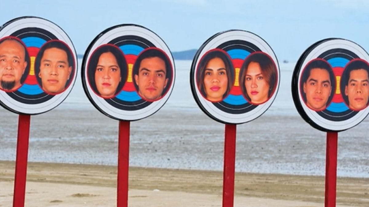 ¡Abandonados, compitieron en tiro al blanco!