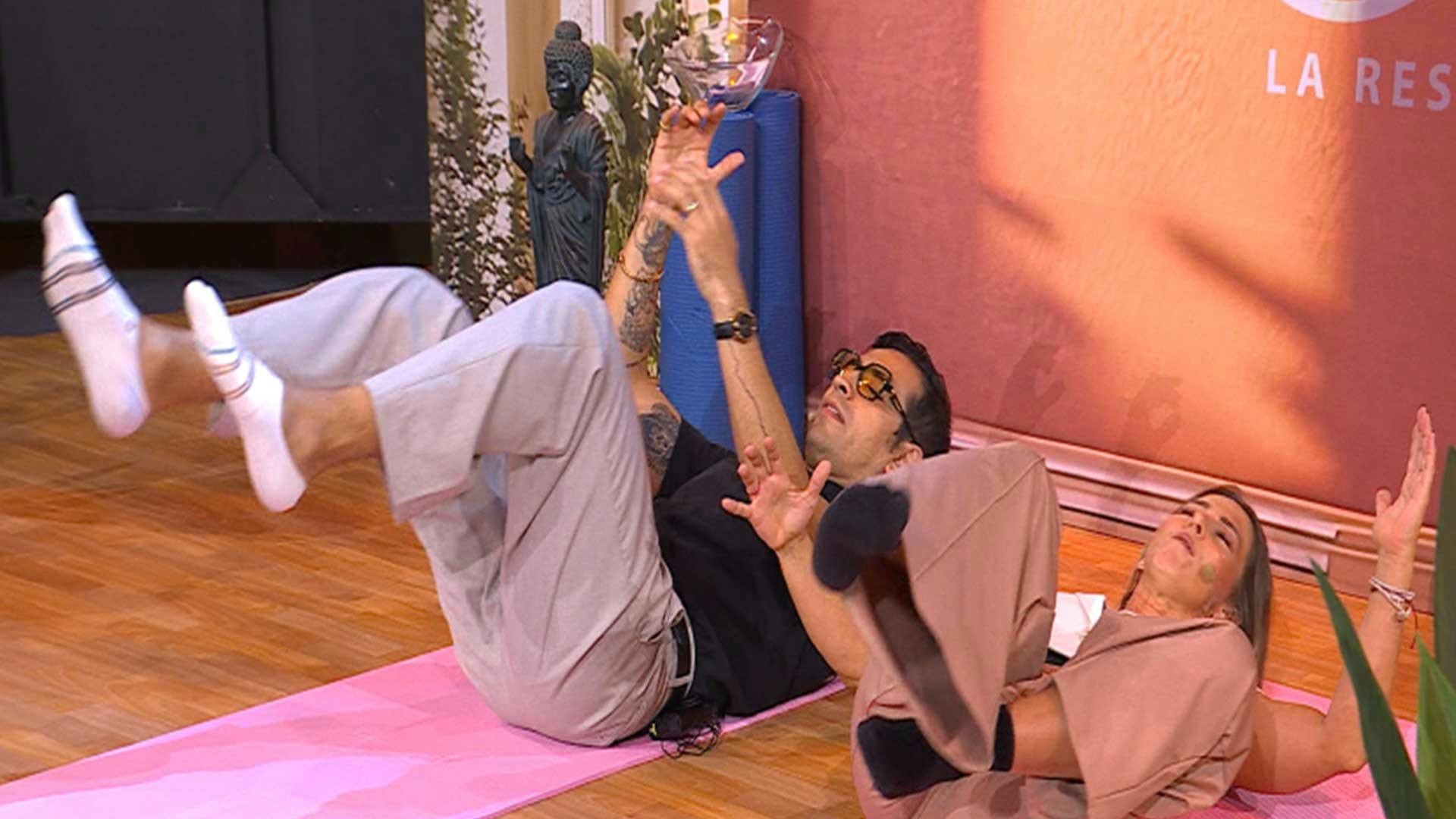 ¡Insuperables posturas de Ceci Ponce en la Competencia Zen de La Resolana!