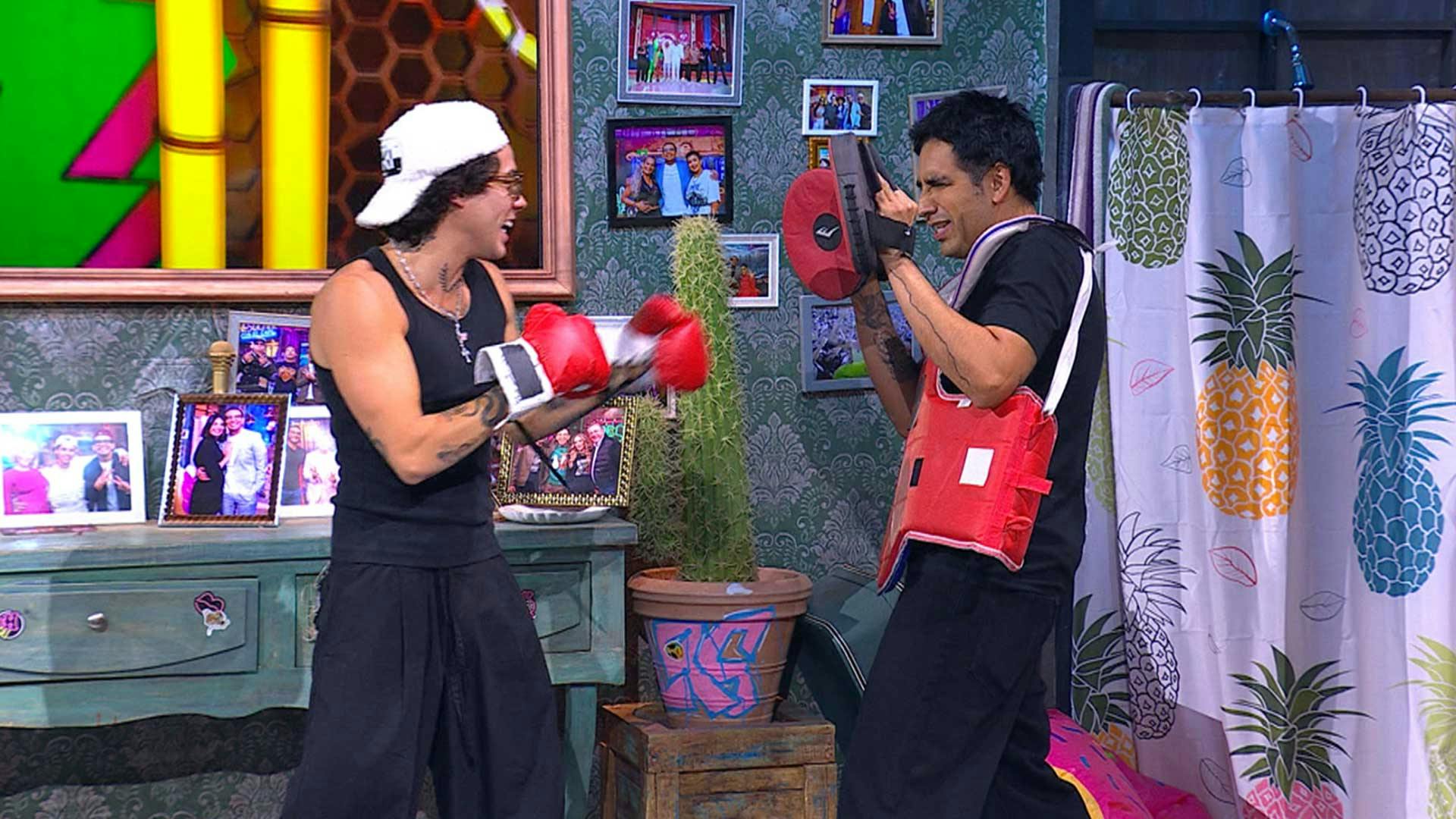 ¡Mario Bautista tundió a la leyenda del boxeo previo a su pelea con Westcol!