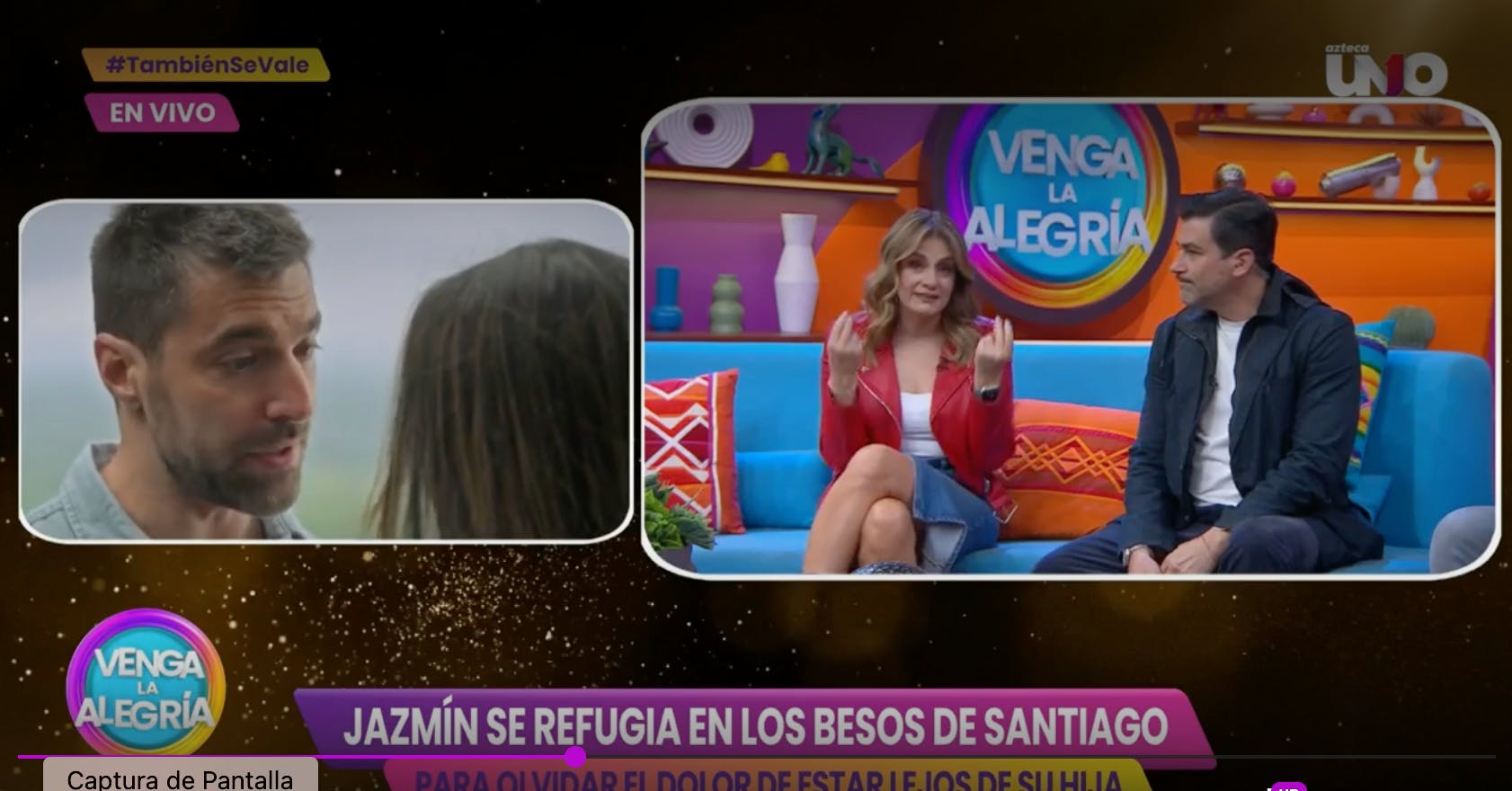 ¡Flor Rubio se escandaliza con polémica escena de Cautiva por Amor!