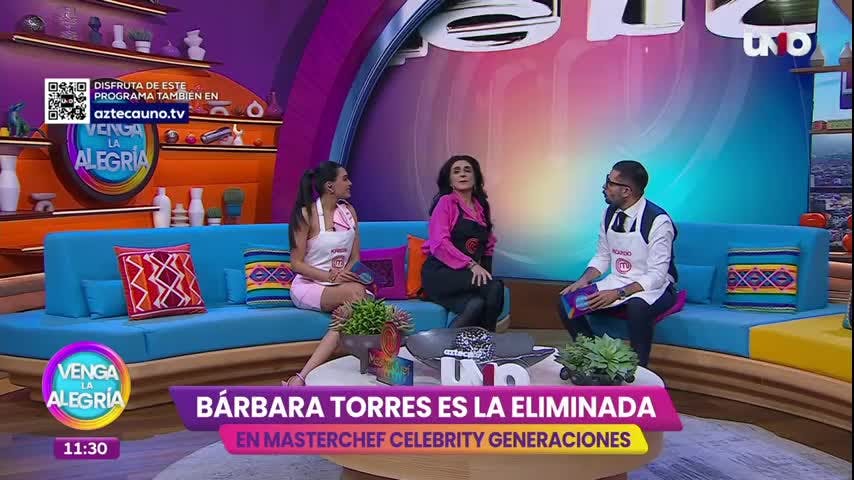 ¿Ya se 'saboreaba' la Final? Bárbara Torres revela los detalles de su reciente salida de MasterChef Celebrity Generaciones
