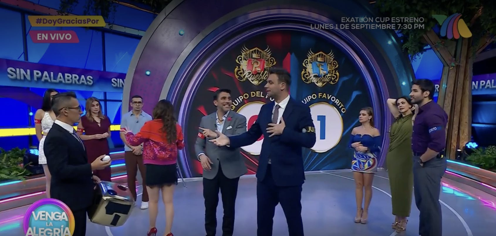 Venga La Alegría | Programa 25 de agosto Parte 2 |¡Sin Palabras!