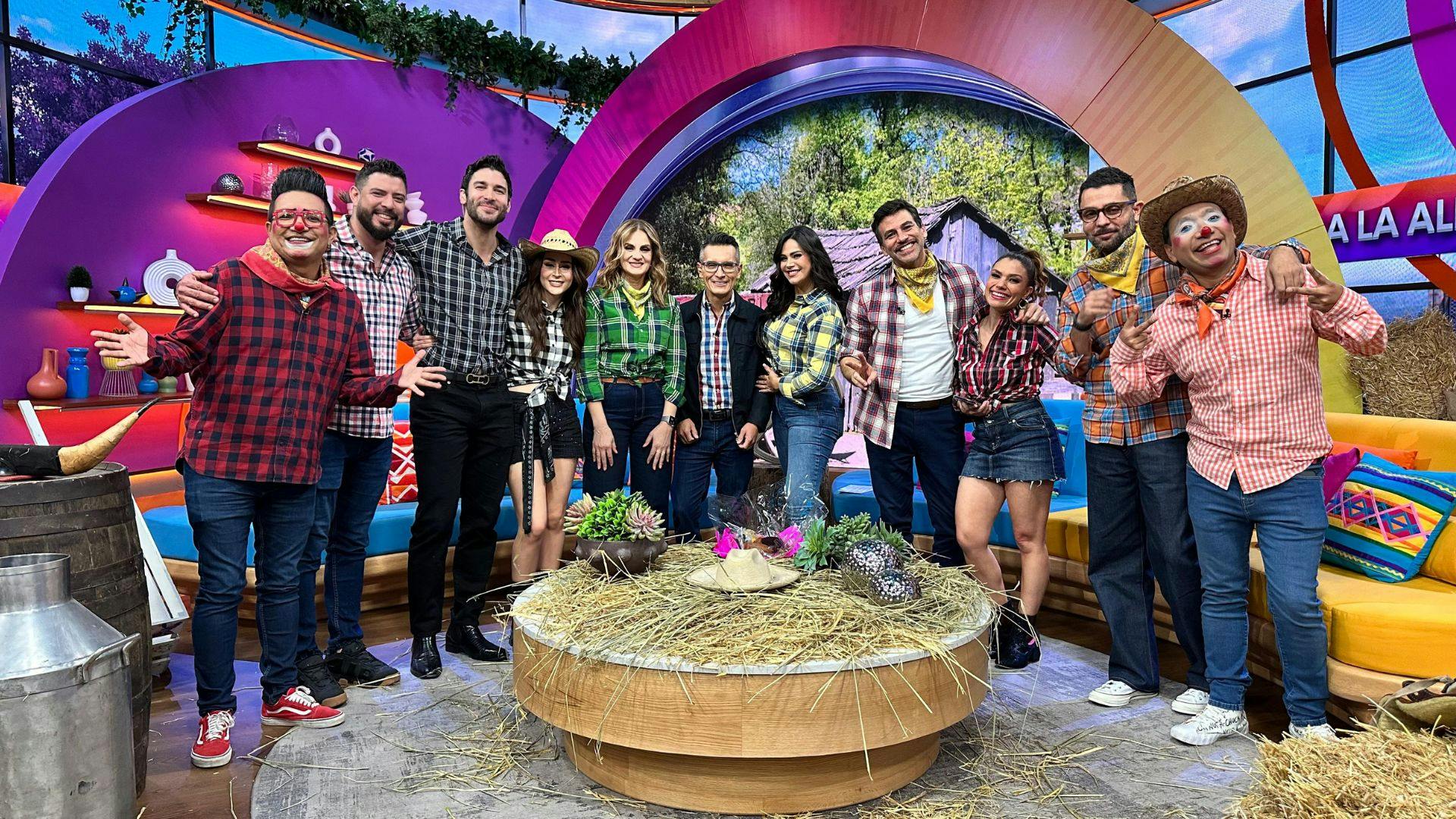 Sergio Sepúlveda, de Venga La Alegría, así anunció en vivo el nuevo reality show La Granja VIP