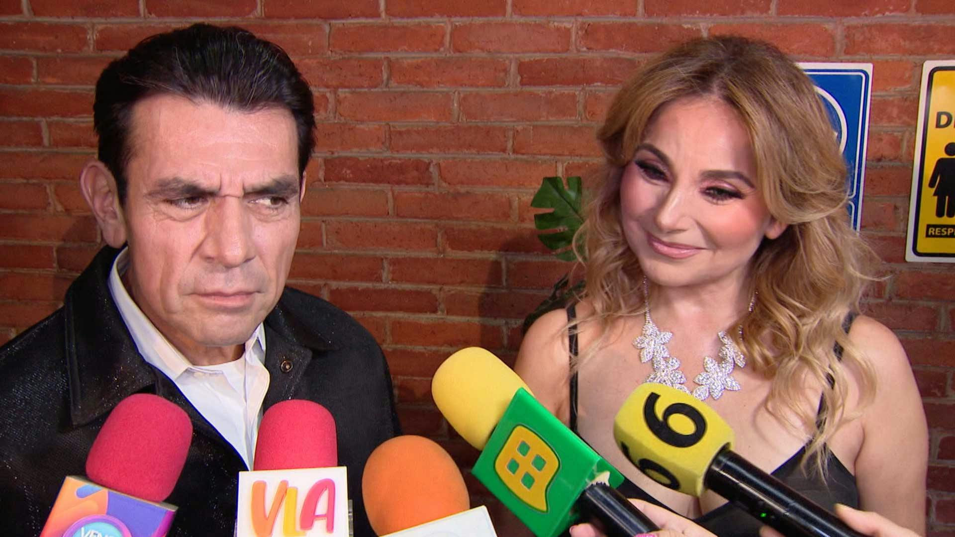"Como esposa le doy lata", Elizabeth Álvarez y Jorge Salinas se sinceran en el estreno de La obscenidad de la carne
