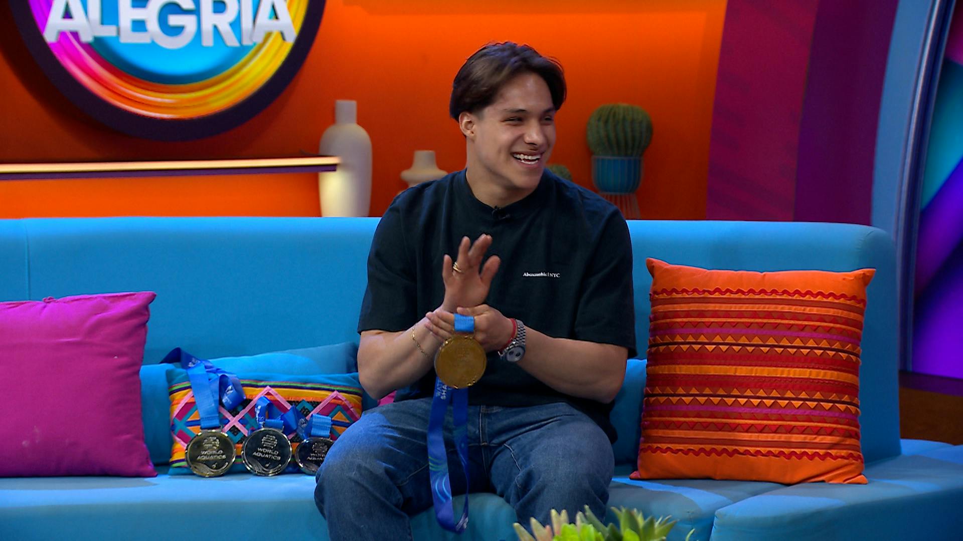 "No soy especial, simplemente soy disciplinado", Osmar Olvera, clavadista mexicano, comparte la clave de su éxito