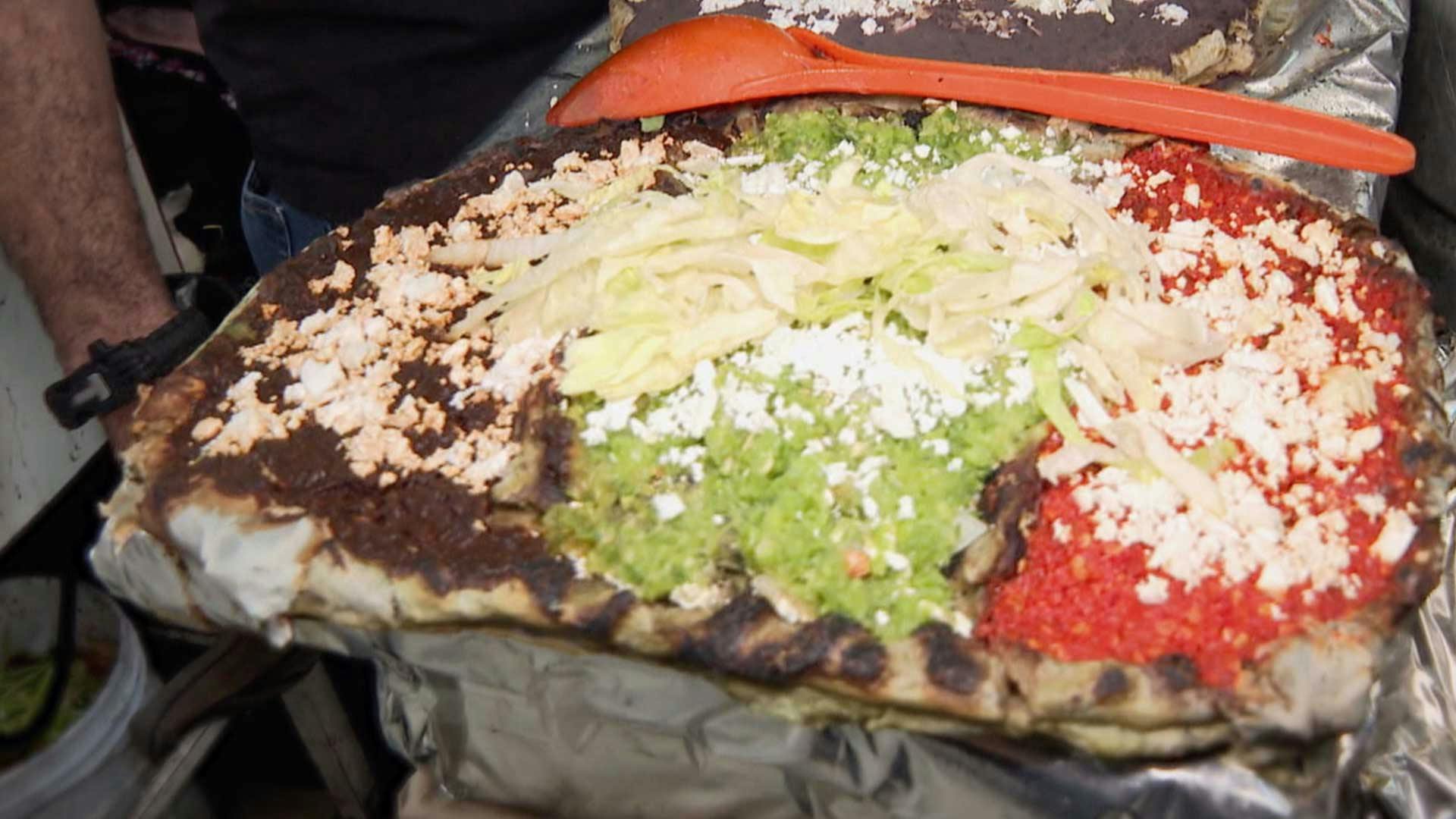 ¡Pura Sabrosura! Este es uno de los mejores puestos de garnachas