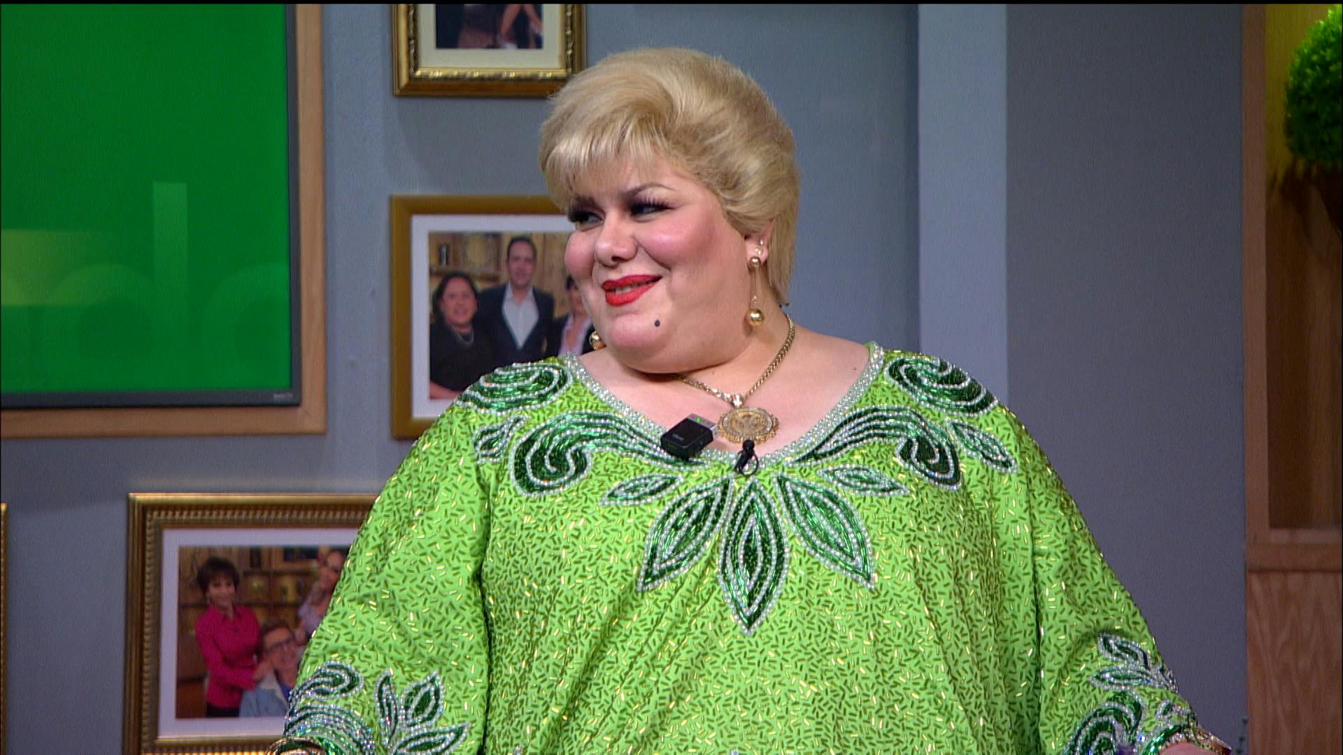 Nos visitó en Ventaneando Norita la del Barrio; la doble oficial de Paquita la del Barrio