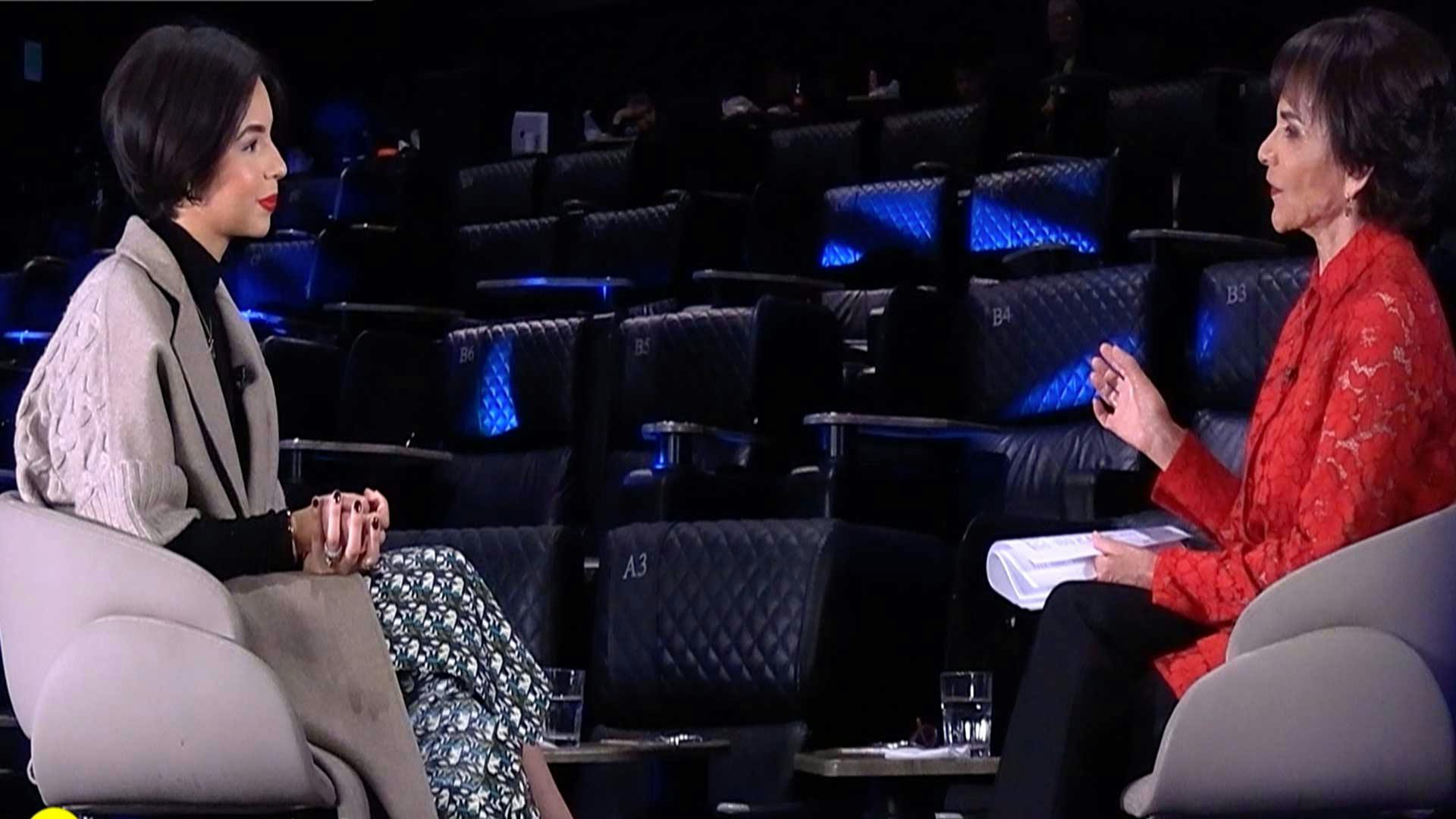 Entrevista de Ángela Aguilar se vuelve viral por lanzar un dato de su románce con Christian Nodal en el pasado