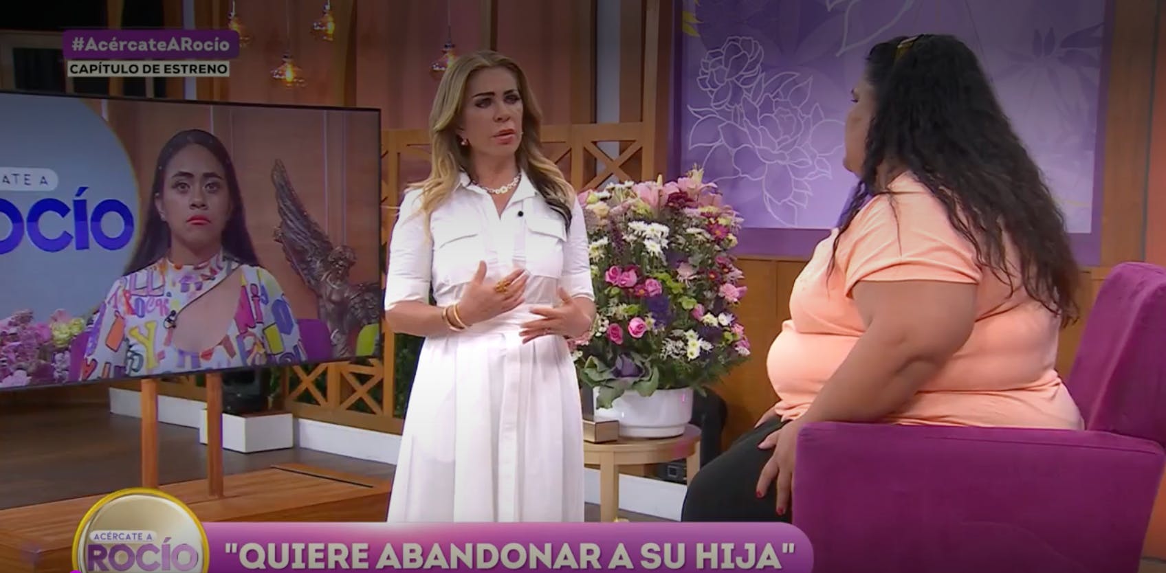 Acércate a Rocío | Quiere abandonar a su hija 