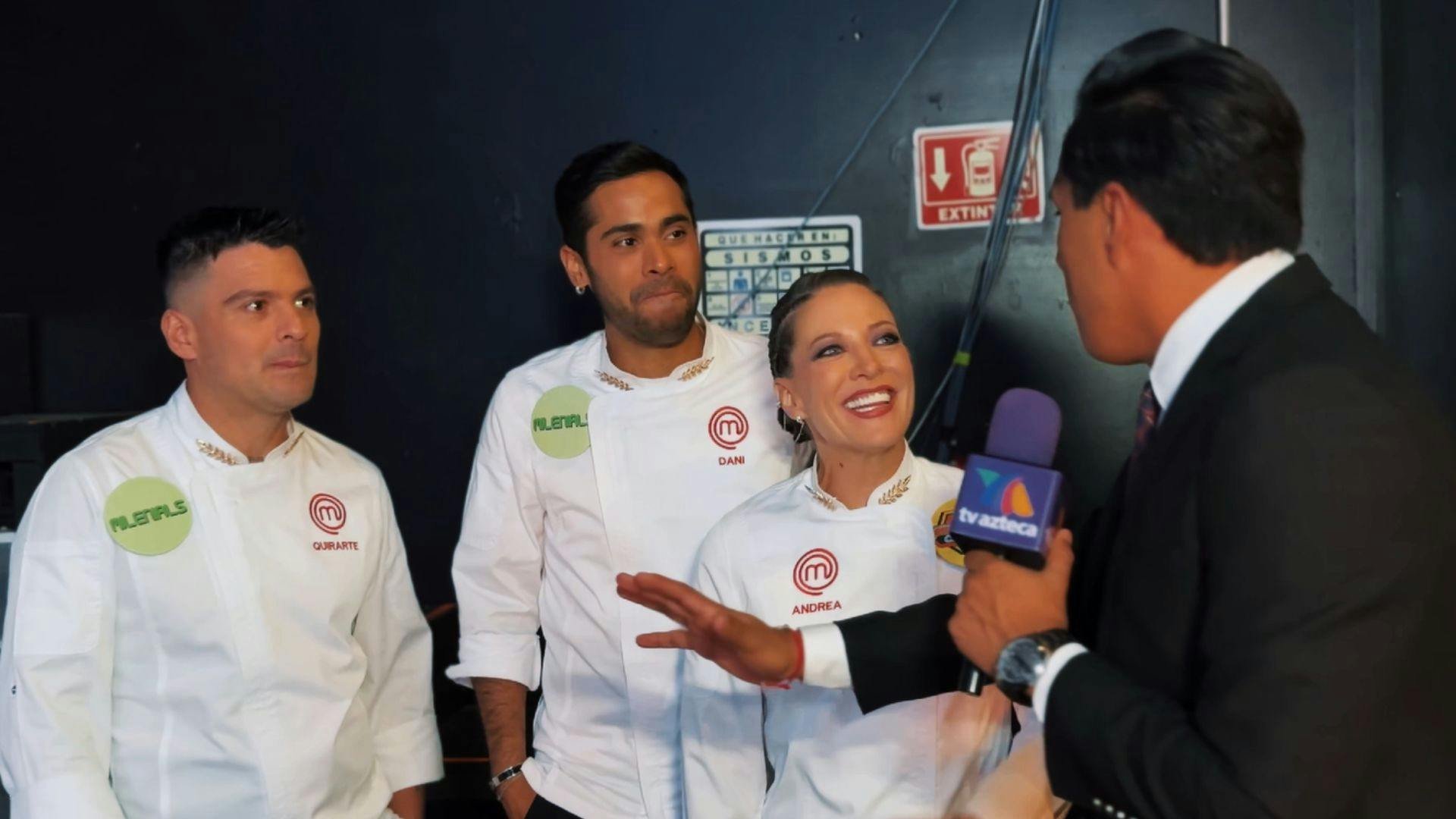¡Primeras impresiones! Dani, Andrea y Quirarte conocen sus estaciones para la final de MasterChef Celebrity Generaciones