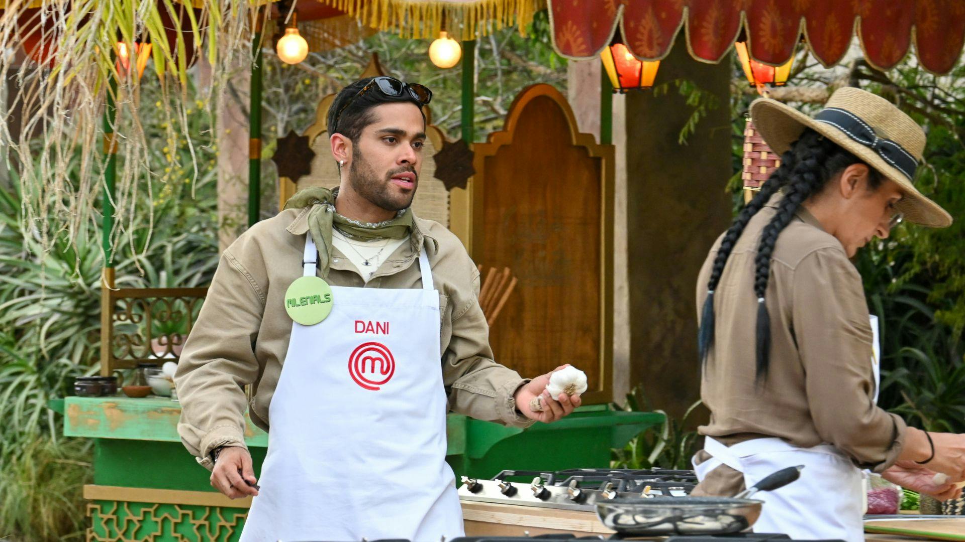 Dani explota al ver que a Bárbara se le quemaron las papas en el Reto de Salvación de MasterChef Celebrity