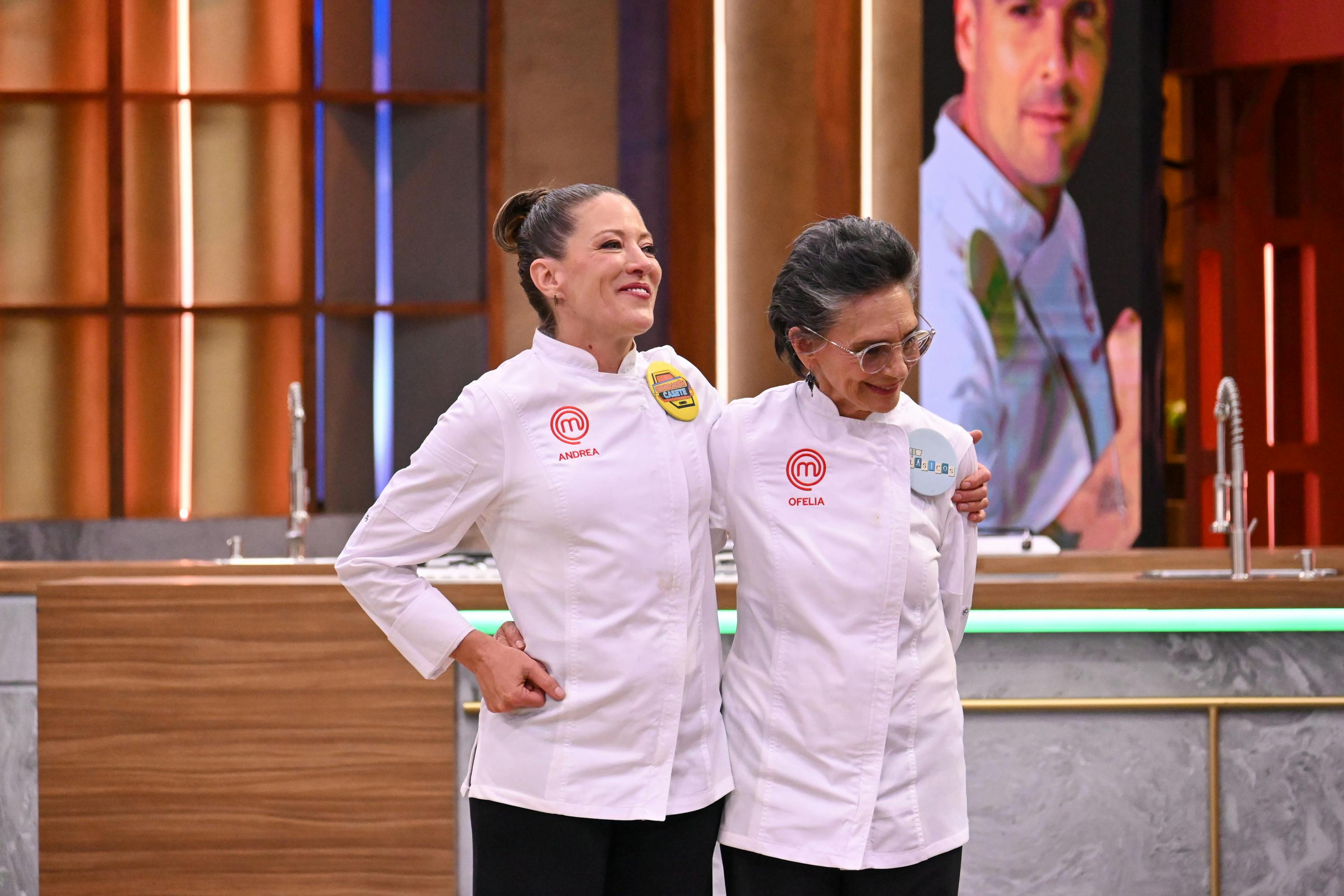 Ofelia Medina y Andrea Noli en la cuerda floja de MasterChef Celebrity. ¿Quién se convertirá en finalista?