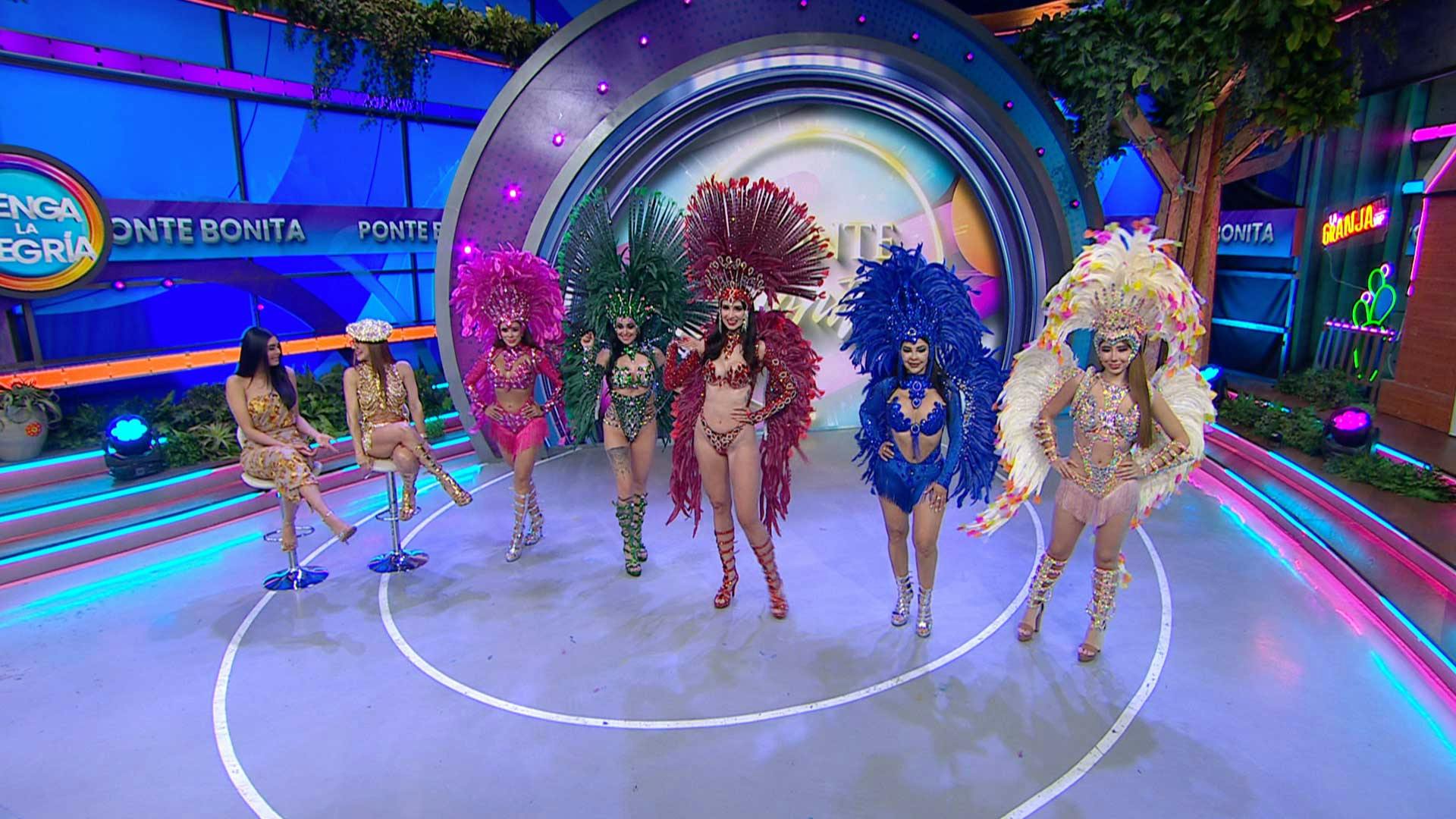 ¡Pasarela de vestuario para bailar samba en Ponte Bonita con Kristal Silva!