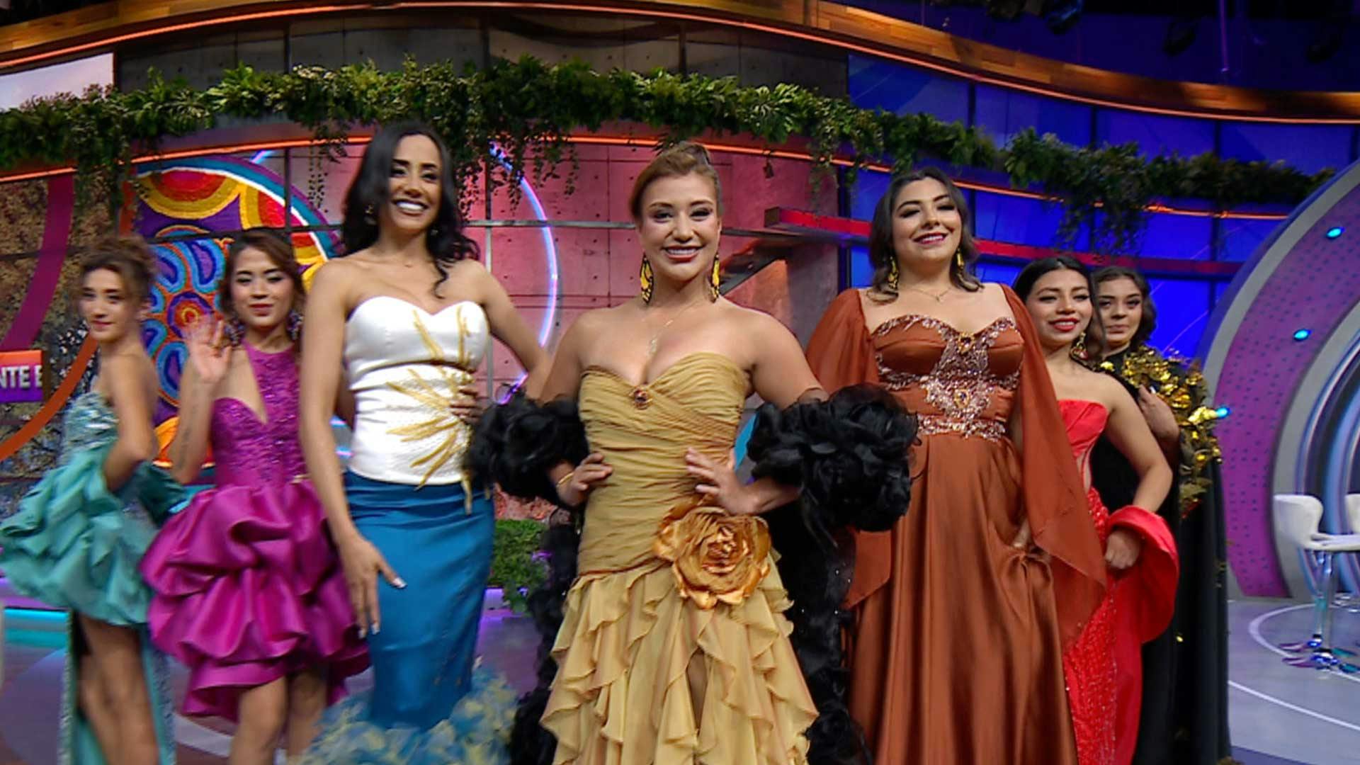 ¡Elegante, sexy y natural! Pasarela de vestidos inspirados en la naturaleza