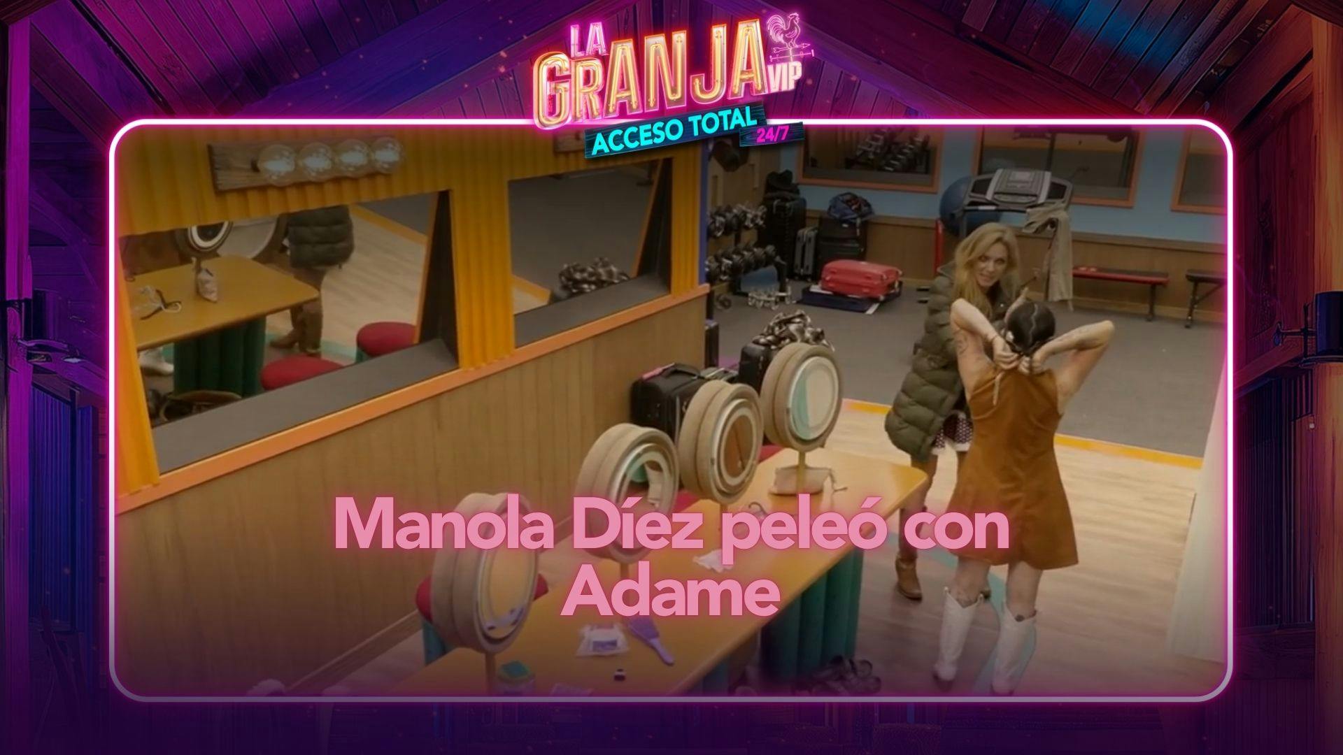 Así fue la PELEA ENTRE MANOLA DÍEZ Y ALFREDO ADAME. ¿Llegó el fin de una amistad?