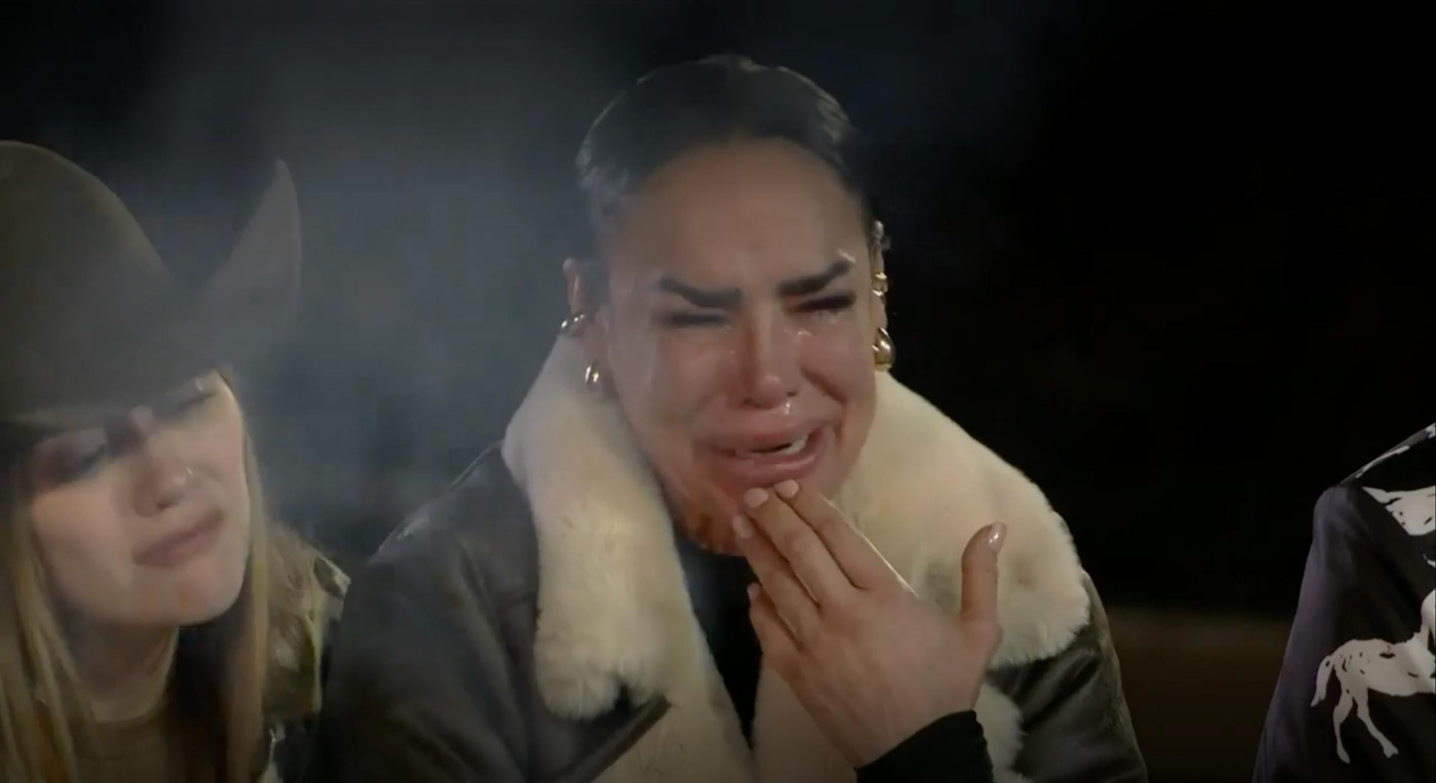 Lis Vega rompe en llanto, "Lo vi vivir en la calle"