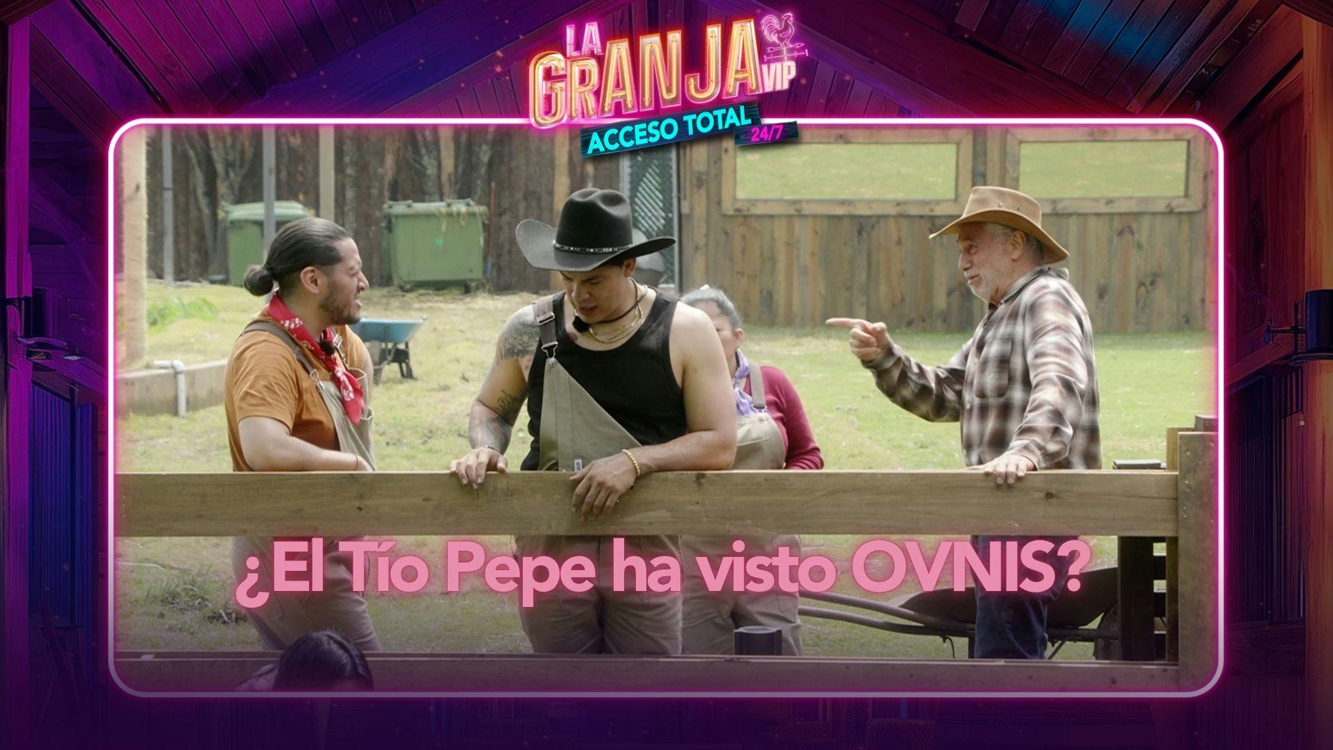 ¿OVNIS en La Granja VIP? El Tío Pepe habla con los granjeros acerca de lo sobrenatural