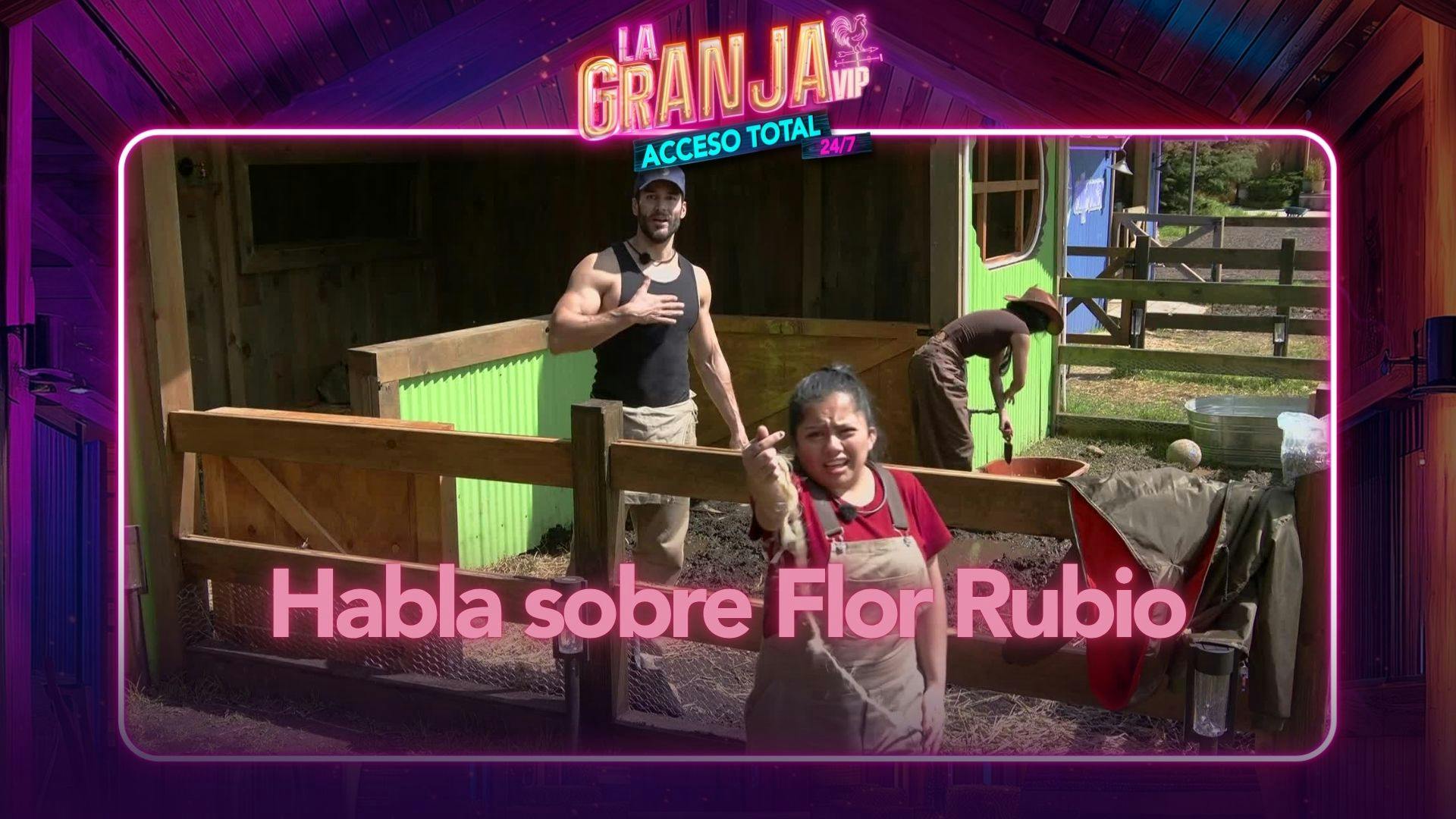 Kike Mayagoitia describe a Flor Rubio en una palabra y aclara "por qué se enoja con facilidad"