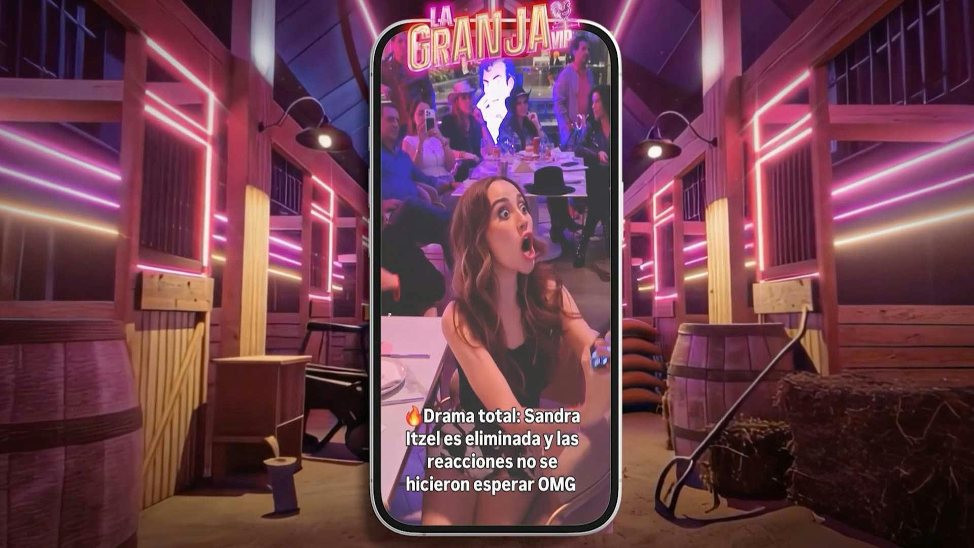 La Granja VIP | Reacción exclusiva de Carolina Ross ante la eliminación de Sandra Itzel