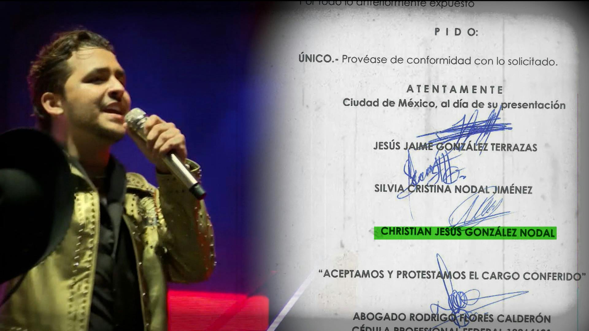 Christian Nodal acude a la Fiscalía para atender el proceso referente a la presunta falsificación de firmas