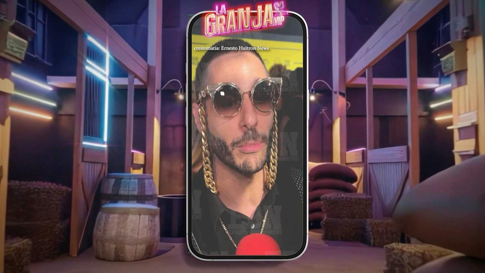 La Granja VIP | Rayito, el enamorado de Lis Vega, no se queda callado