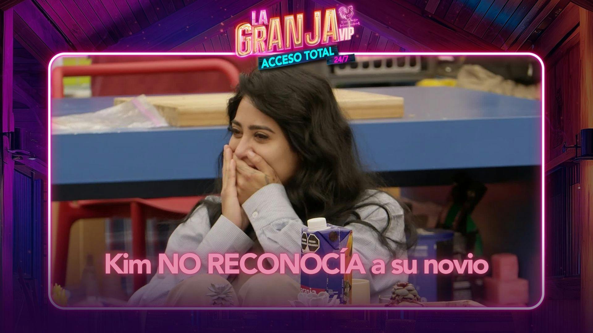 Novio de Kim Shantal le manda audio de felicitación a La Granja VIP, ¡y ella NO LO RECONOCÍA!