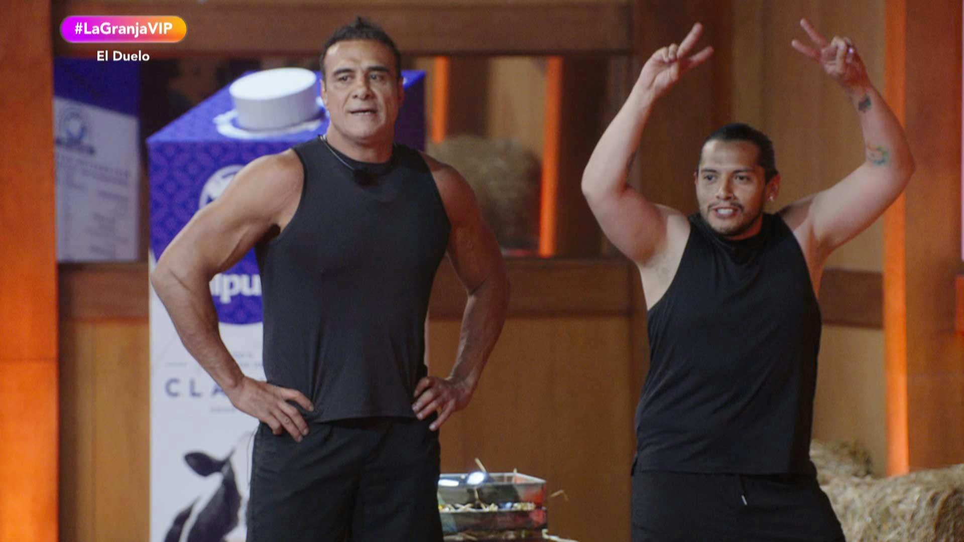La Granja VIP | Duelo intenso: César Doroteo y el Patrón del Río se enfrentan por evitar la placa