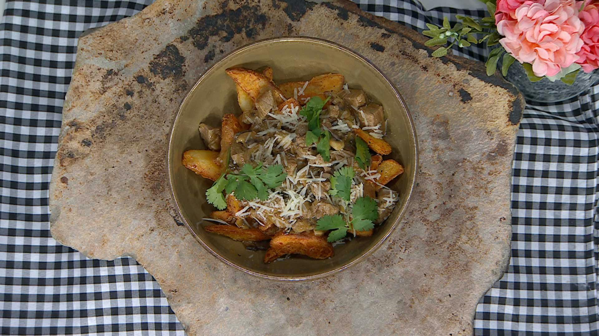 ¿Cómo preparar puntas de filete con champiñones? ¡Ingredientes y receta paso a paso!