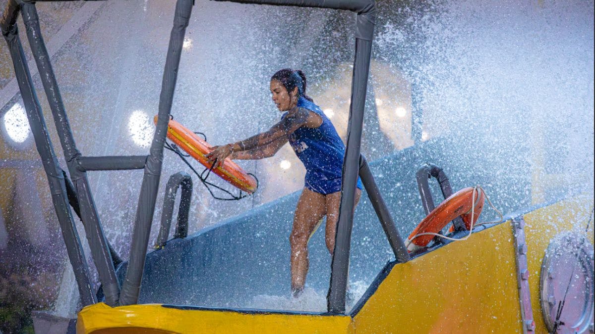 Exatlón México | Batalla por la Supervivencia | Victoria azul con sabor a preocupación: Paola sale lesionada y deja al público en vilo