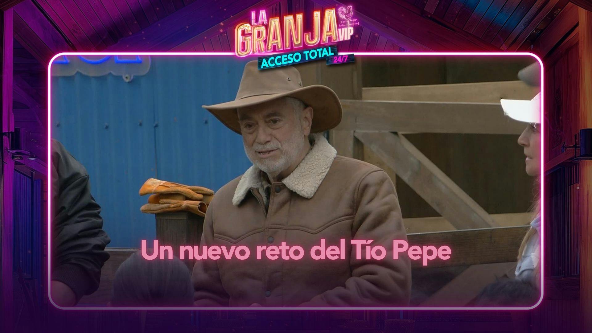 Mira el NUEVO RETO del Tío Pepe para iniciar la semana 5 de La Granja VIP