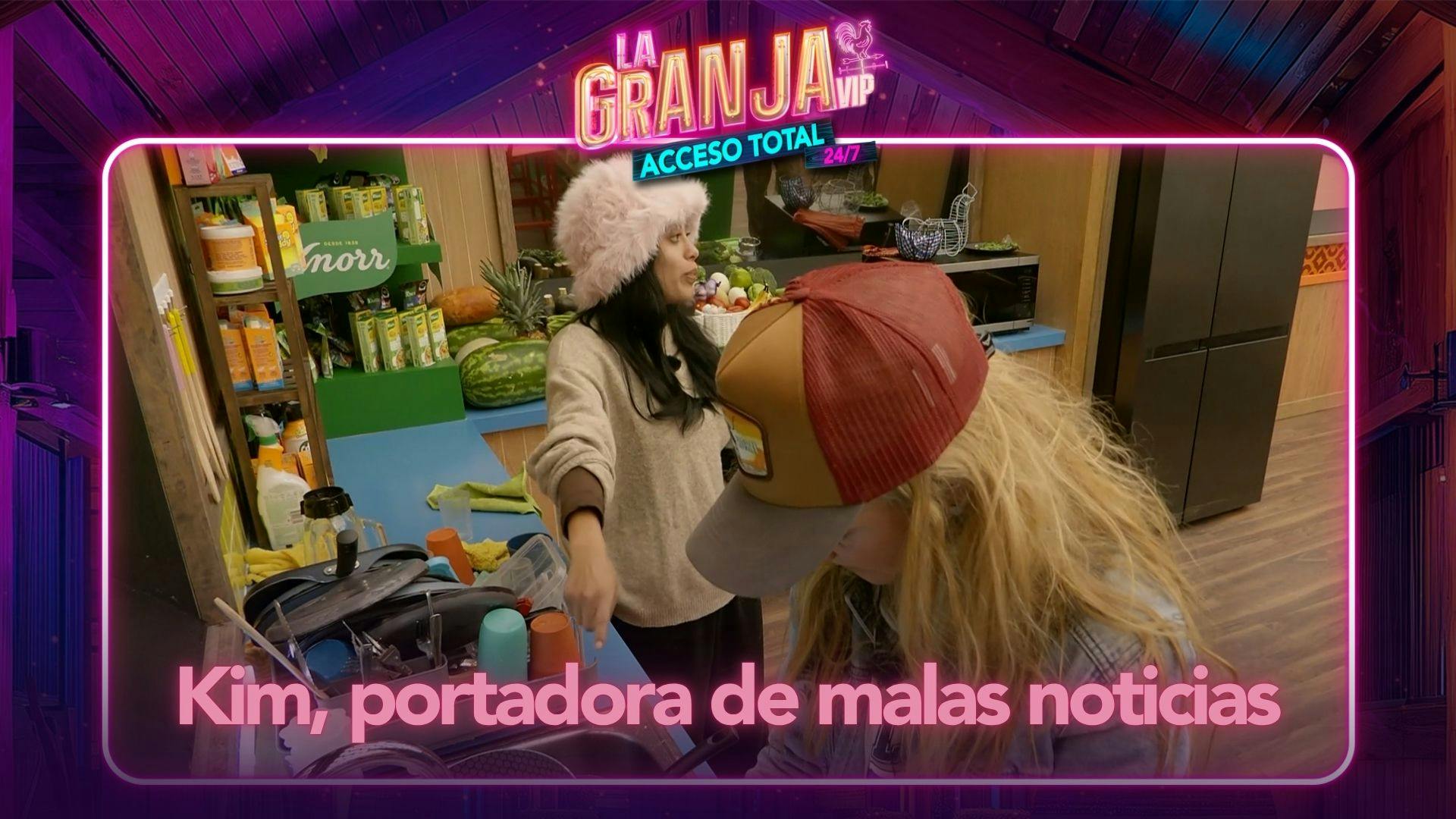 Kim se queja con el Capataz del trabajo de sus compañeros. ¿Habrá castigo en La Granja VIP?