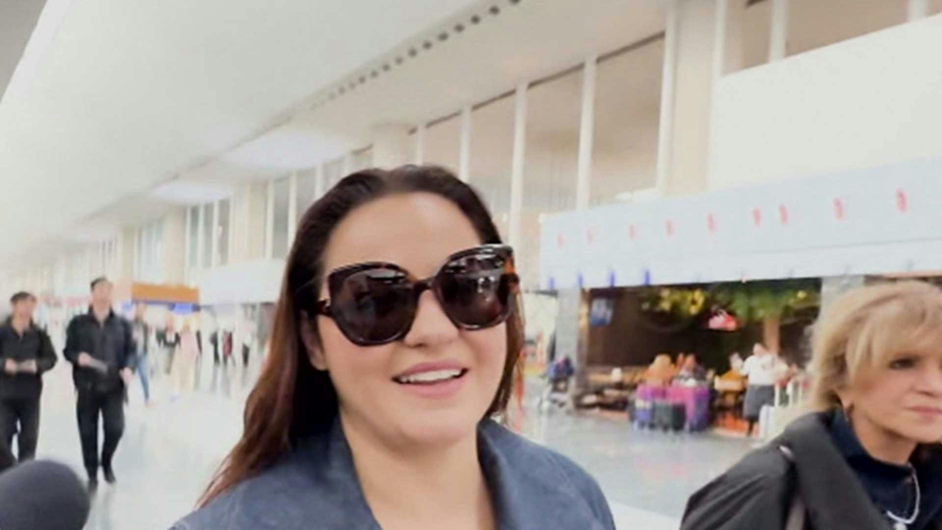 Maite Perroni reacciona al embarazo de Dulce María, su excompañera de RBD