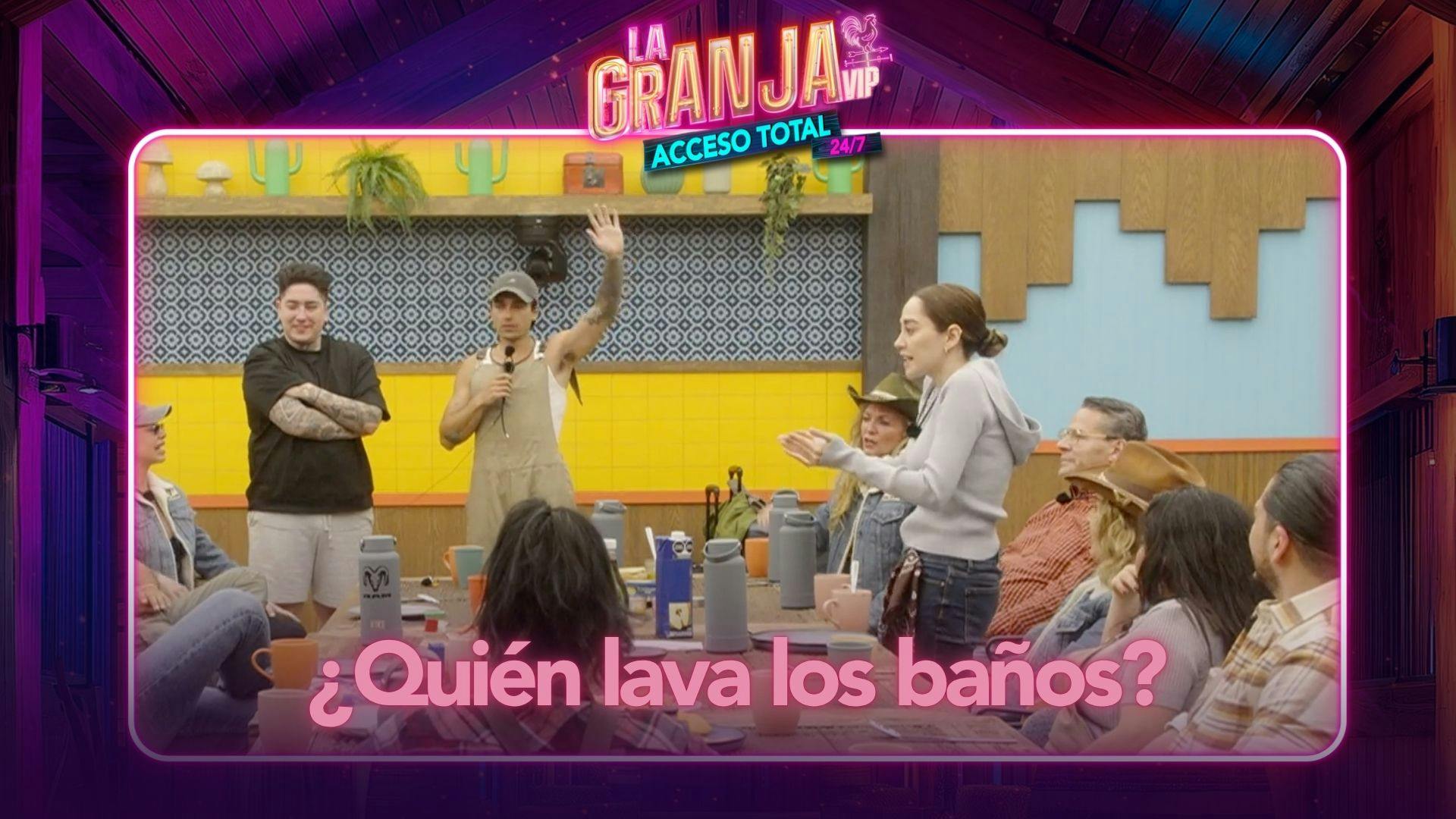 ¿A quién le toca lavar los baños? Sergio Mori reparte tareas en La Granja VIP