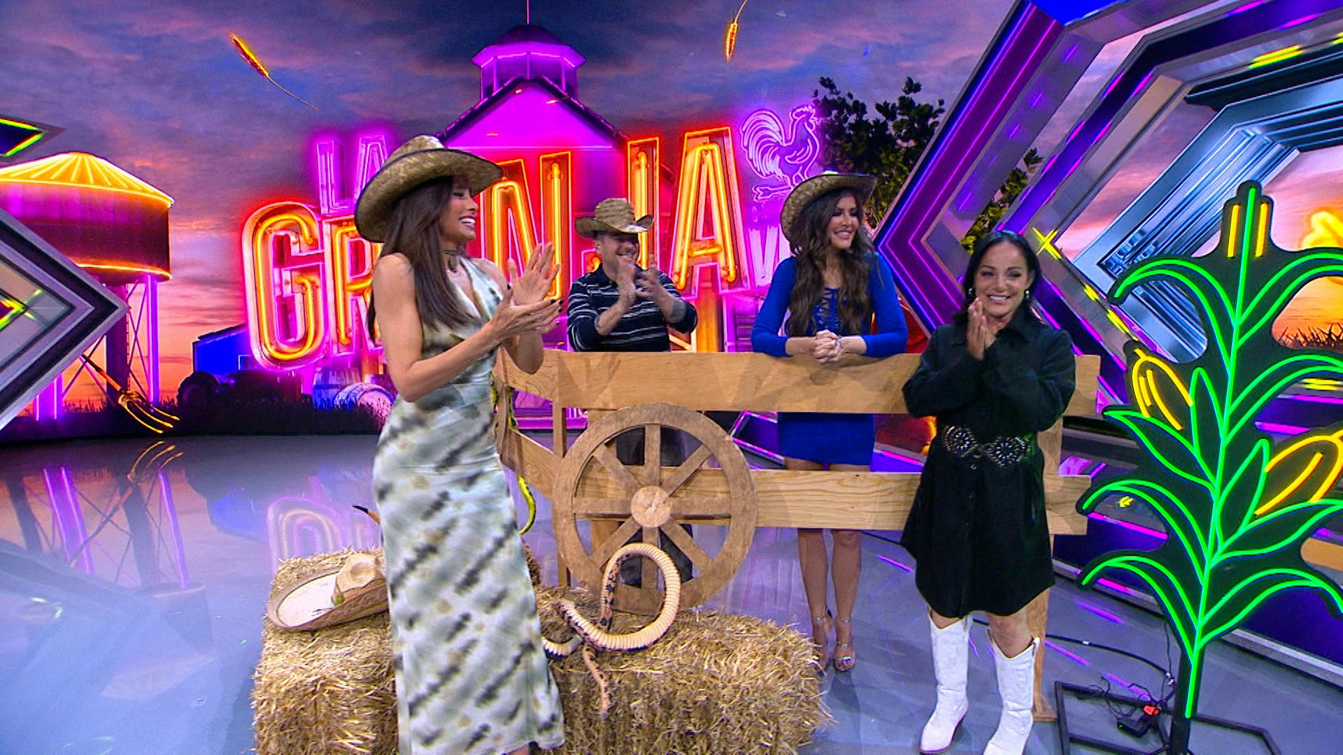 Se arma 'la gorda' con Eleazar y 'El Patrón' y Lola Cortés nos visita tras abandonar La Granja VIP