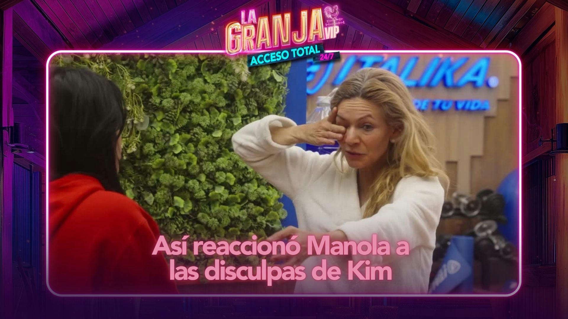 Kim Shantal SE DISCULPA con Manola Díez tras fuerte pelea, y ella le responde CON LÁGRIMAS