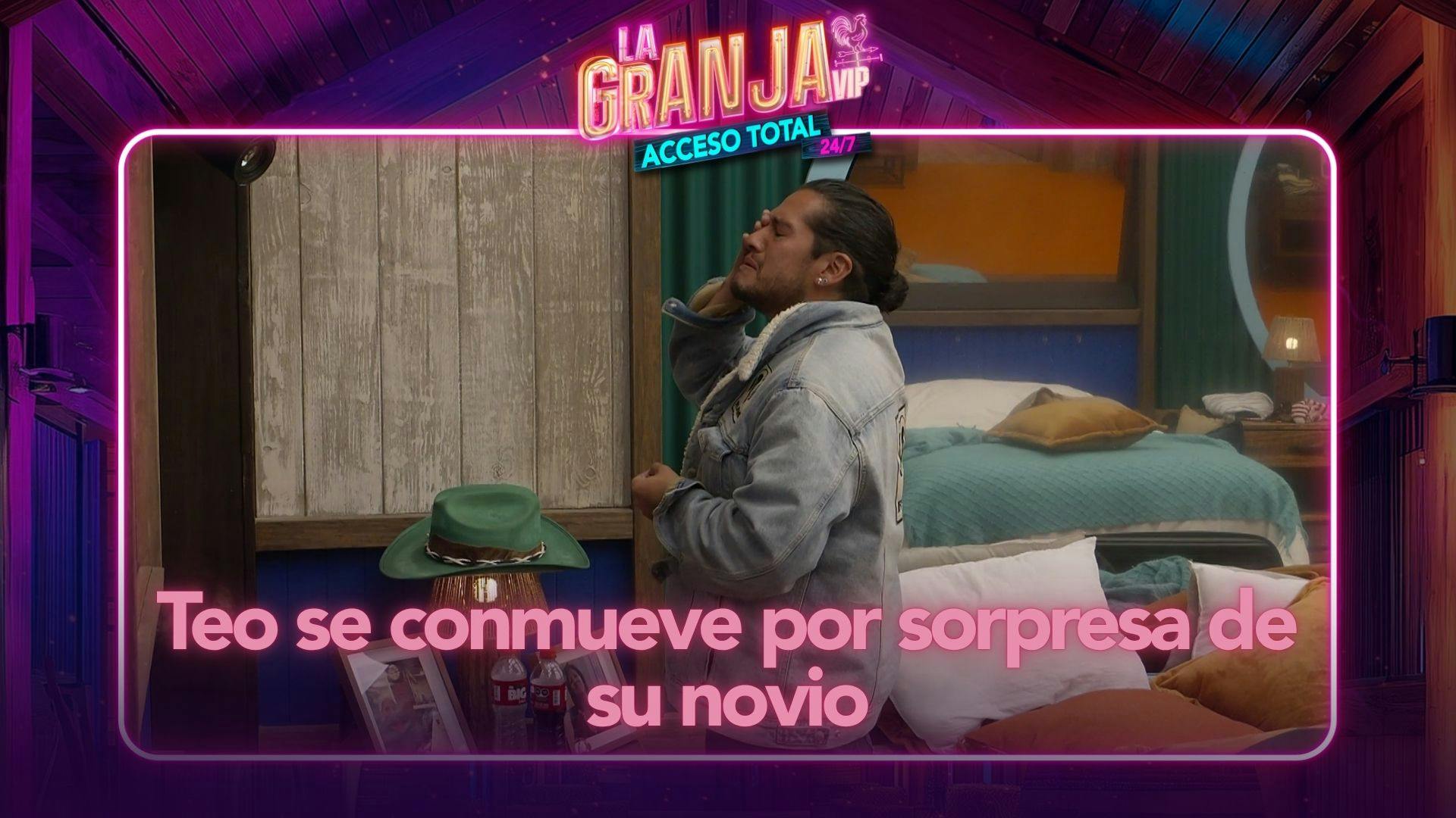César Doroteo se CONMUEVE hasta las lágrimas tras recibir tierna sorpresa de su novio (VIDEO)