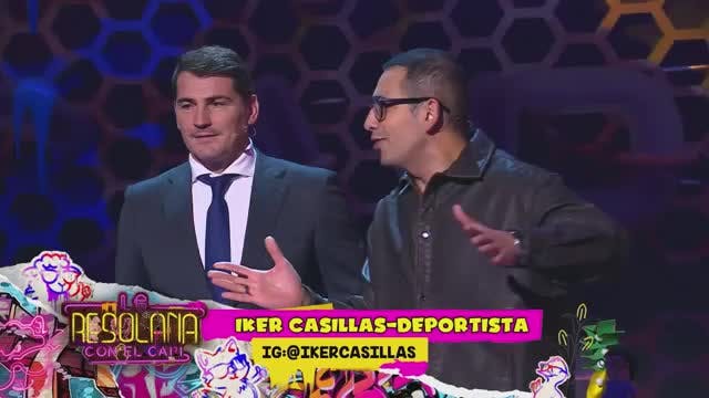 La parada perfecta: Iker Casillas, invitado de La Resolana entrenó al Capi Pérez con humor