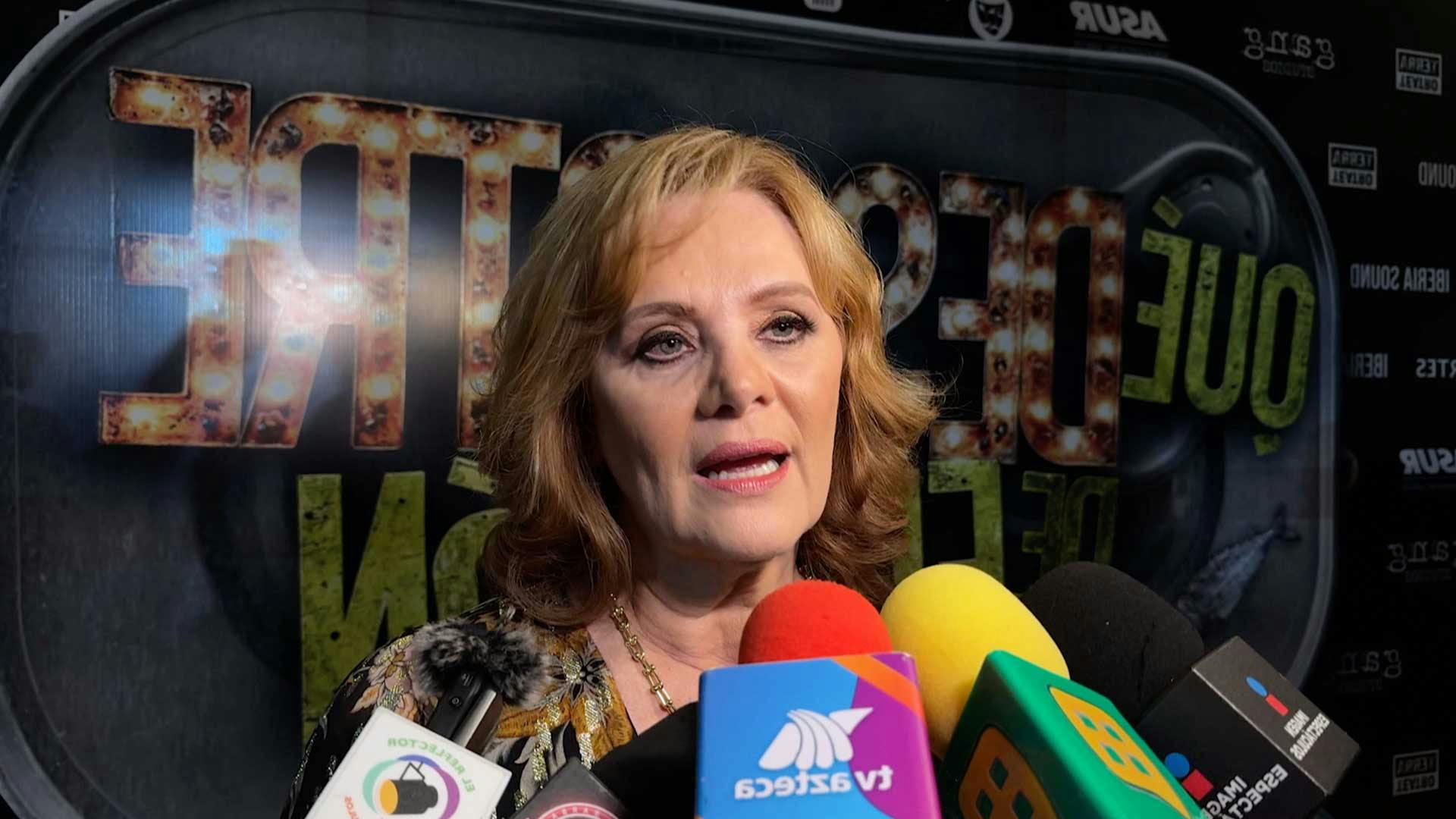 Erika Buenfil reacciona al proceso legal que enfrenta Inés Gómez Mont
