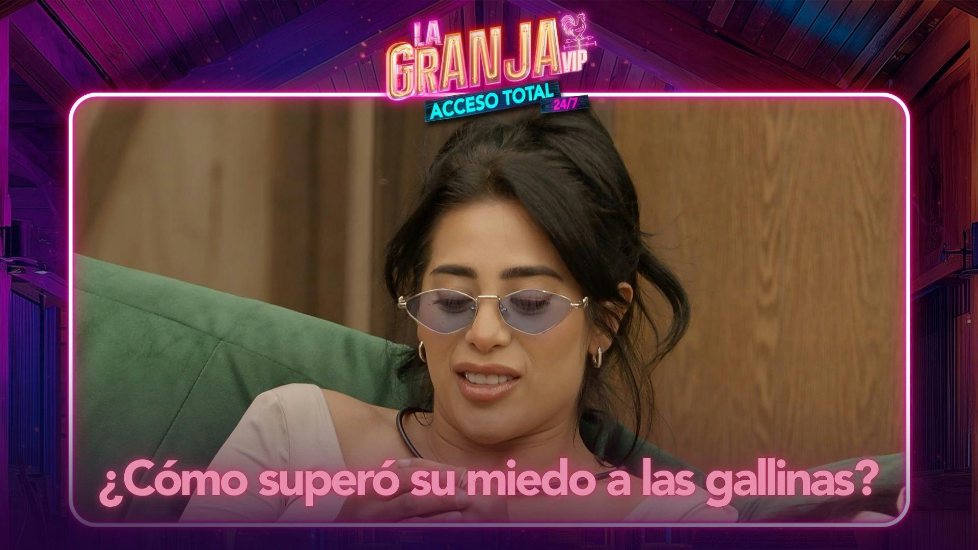 Kim Shantal revela cómo superó su miedo a las gallinas en La Granja VIP