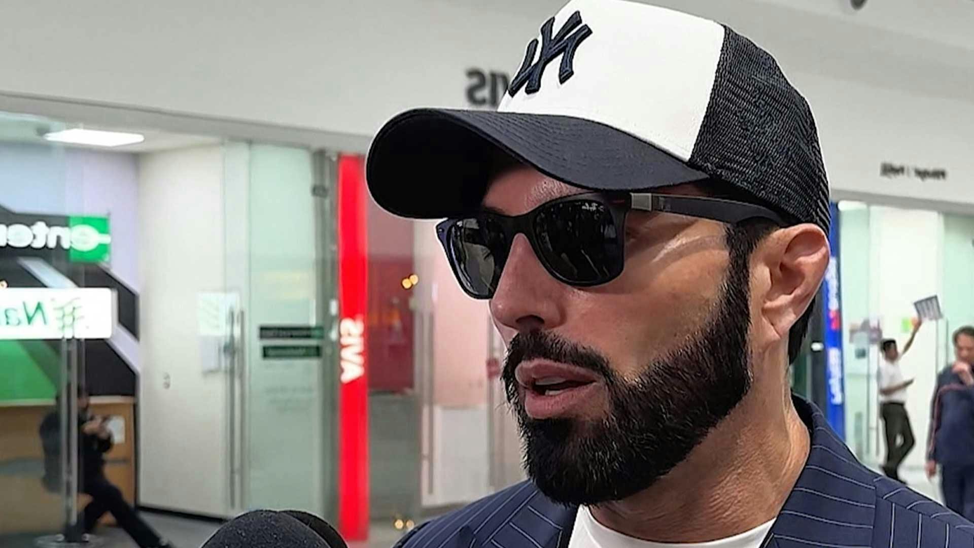 Poncho De Nigris reaccionó al divorcio de Angélica Vale, con quien habría tenido un fugaz romance