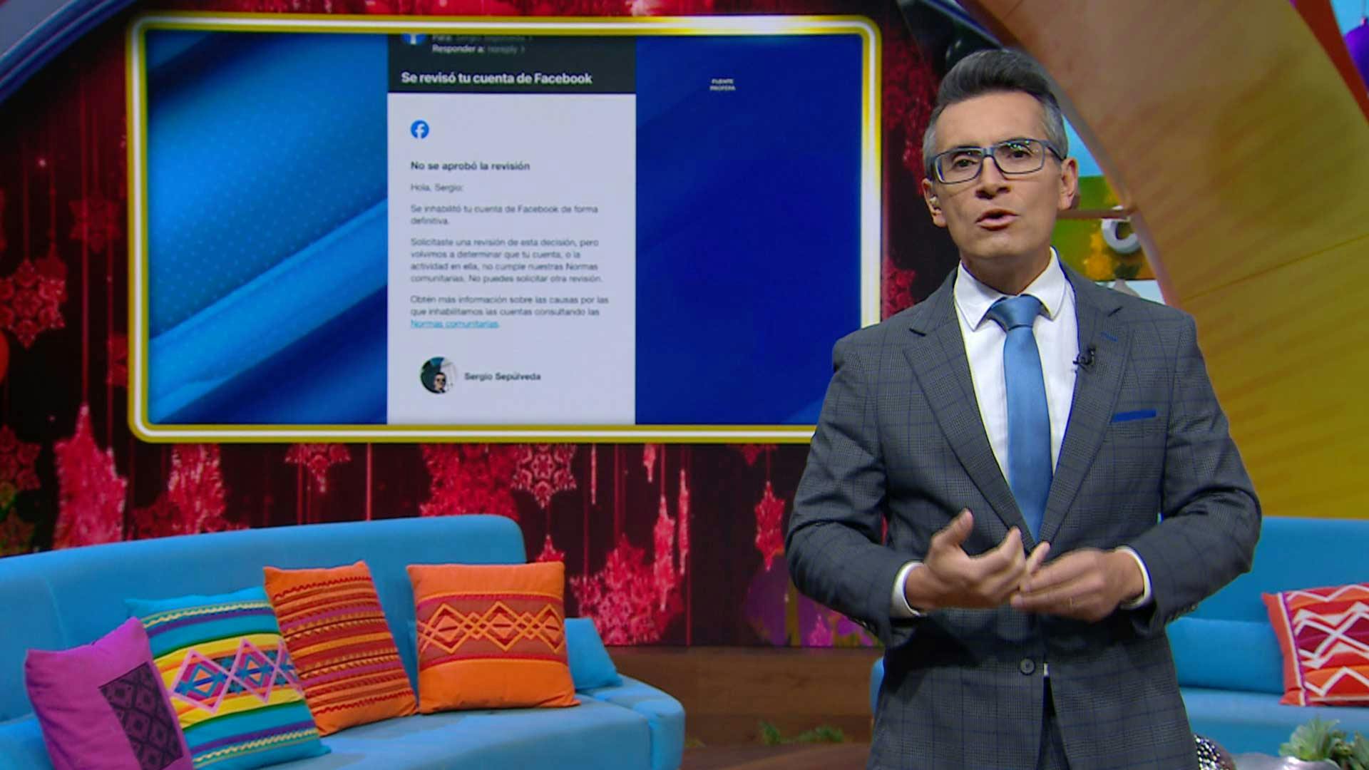 ¡Cuidado! Sergio Sepúlveda explica cómo le hackearon su cuenta de Facebook y qué hizo al respecto