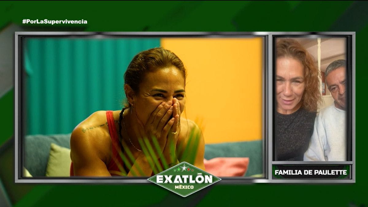 La sorpresa más emotiva: Mati rompe en lágrimas al hablar con su familia en Exatlón México