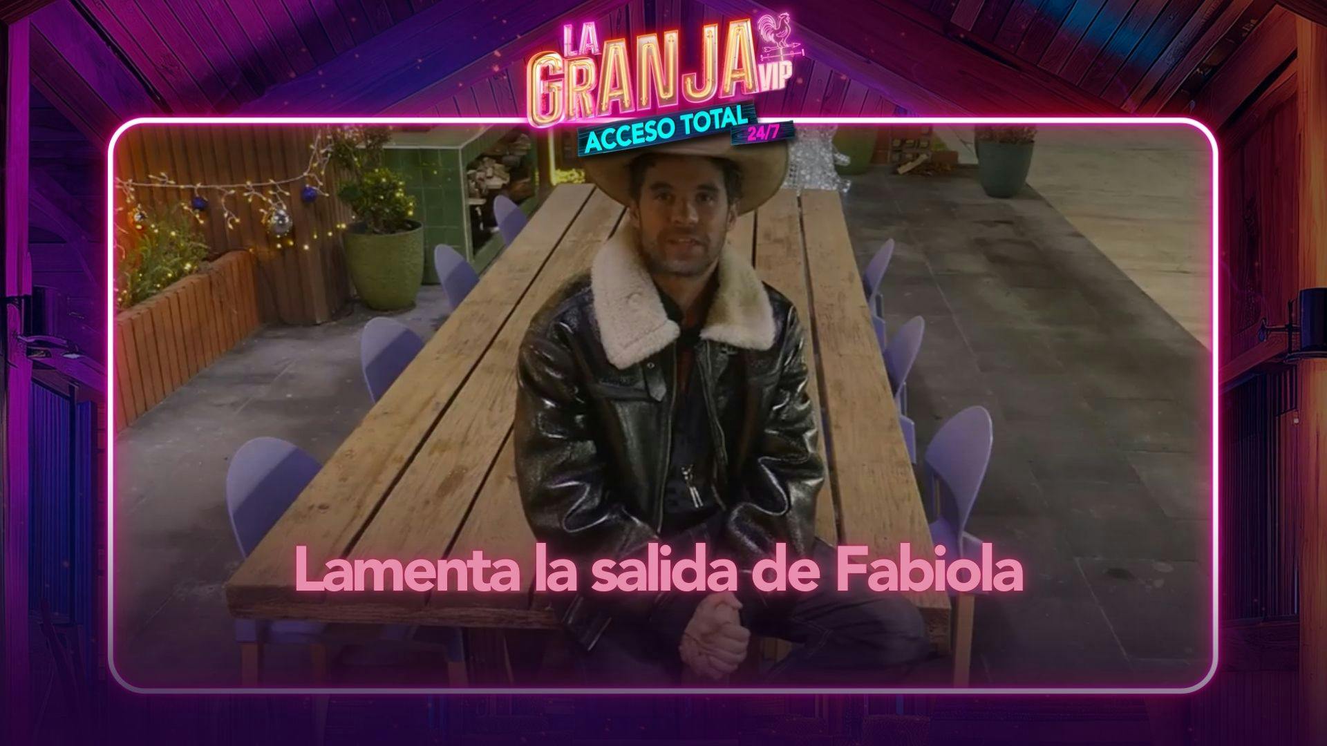 Eleazar Gómez lamenta la eliminación de Fabiola Campomanes y le manda un mensaje