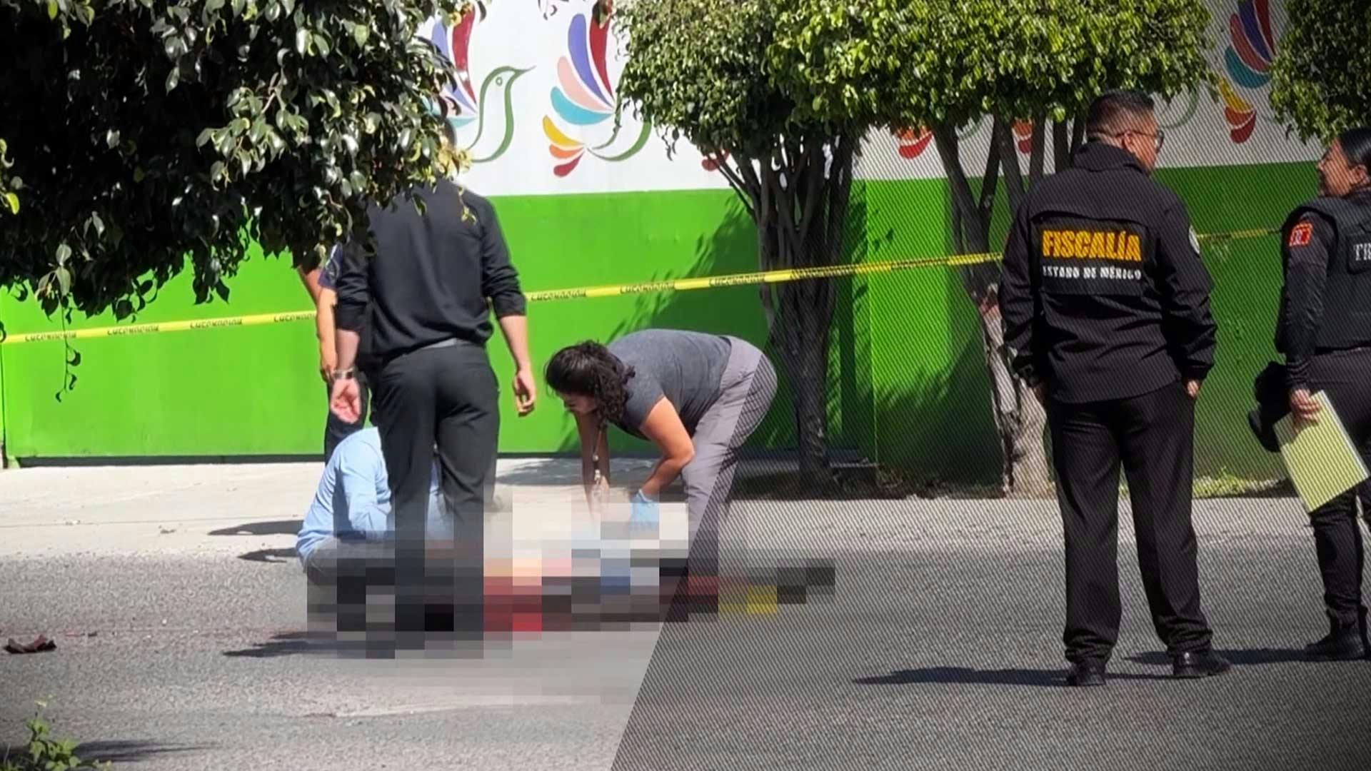 ¡Lo atropelló un tractocamión en Tultitlán y no la libró!