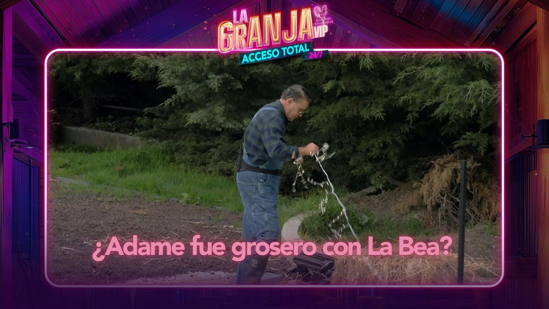¿Alfredo Adame fue GROSERO con La Bea? Inician la semana final de La Granja VIP con INCÓMODO MOMENTO