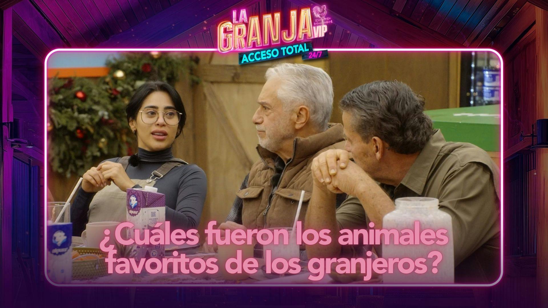 ¿Cuáles fueron los animales favoritos de los granjeros? Las celebridades le responden al Tío Pepe (VIDEO)