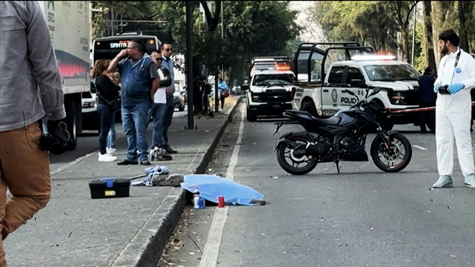 ¡Murió a unos pasos del puente peatonal de Aquiles Serdán en la CDMX!
