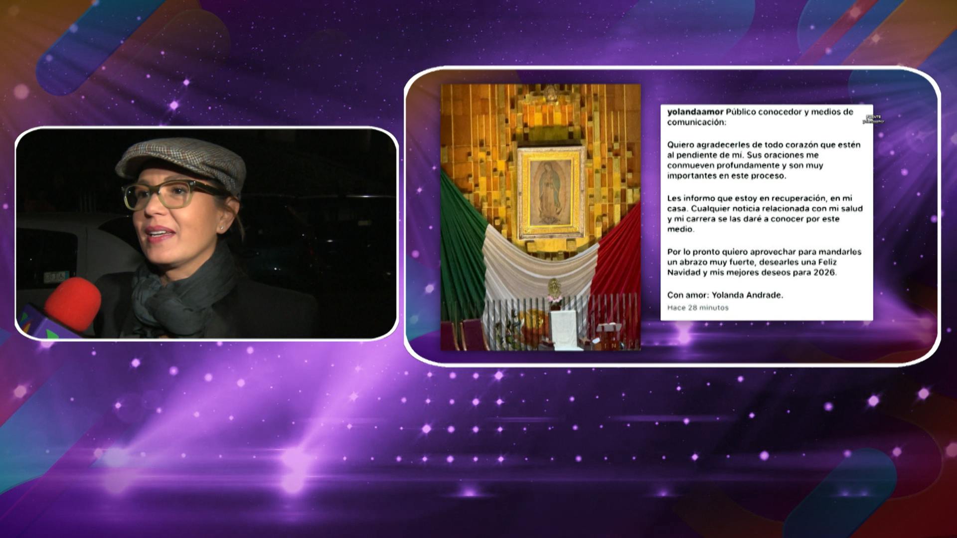 Yolanda Andrade aclara cuál es su estado de salud tras la reciente recaída